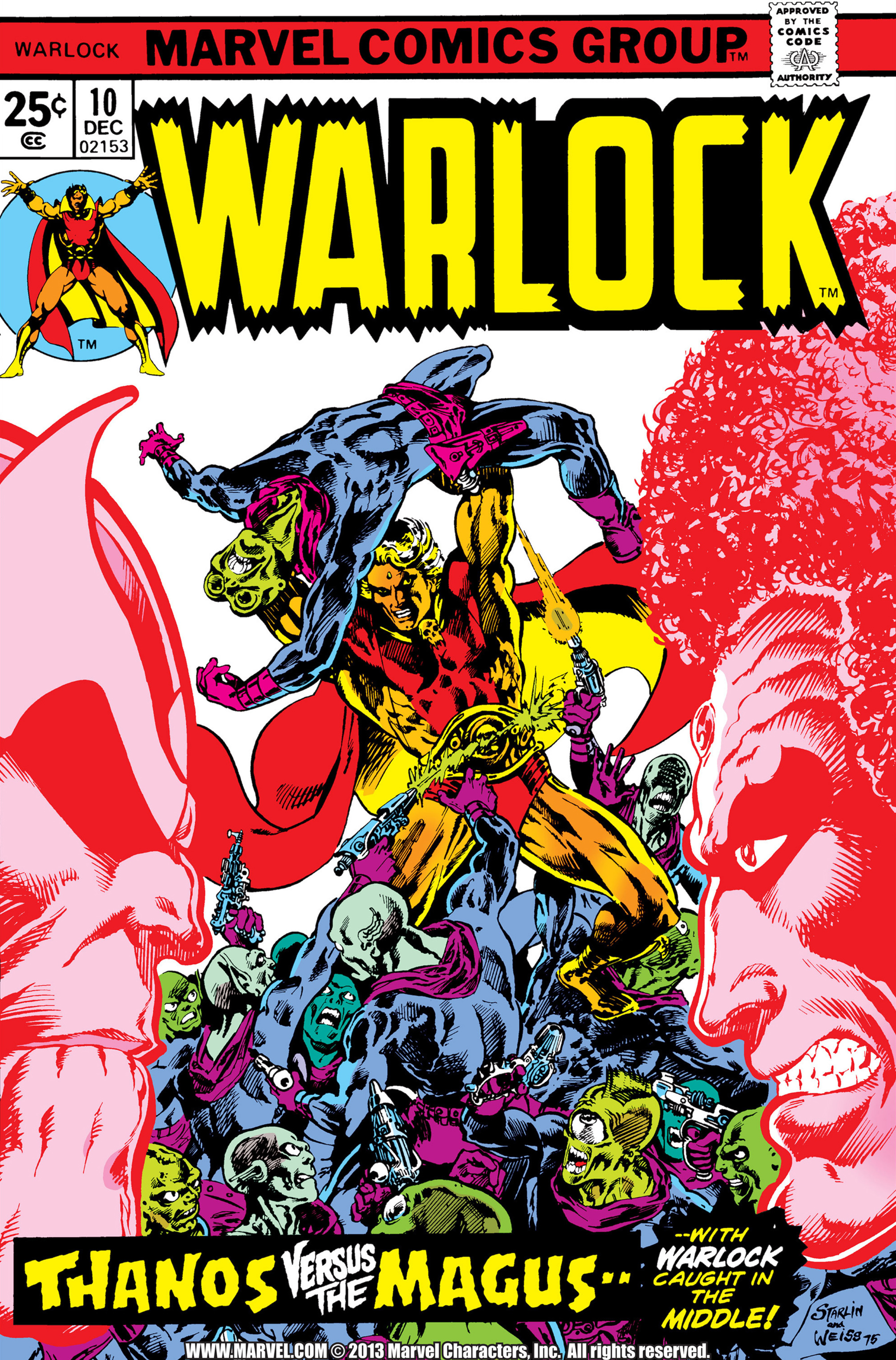 Read online Warlock (1972) comic -  Issue #10 - 1