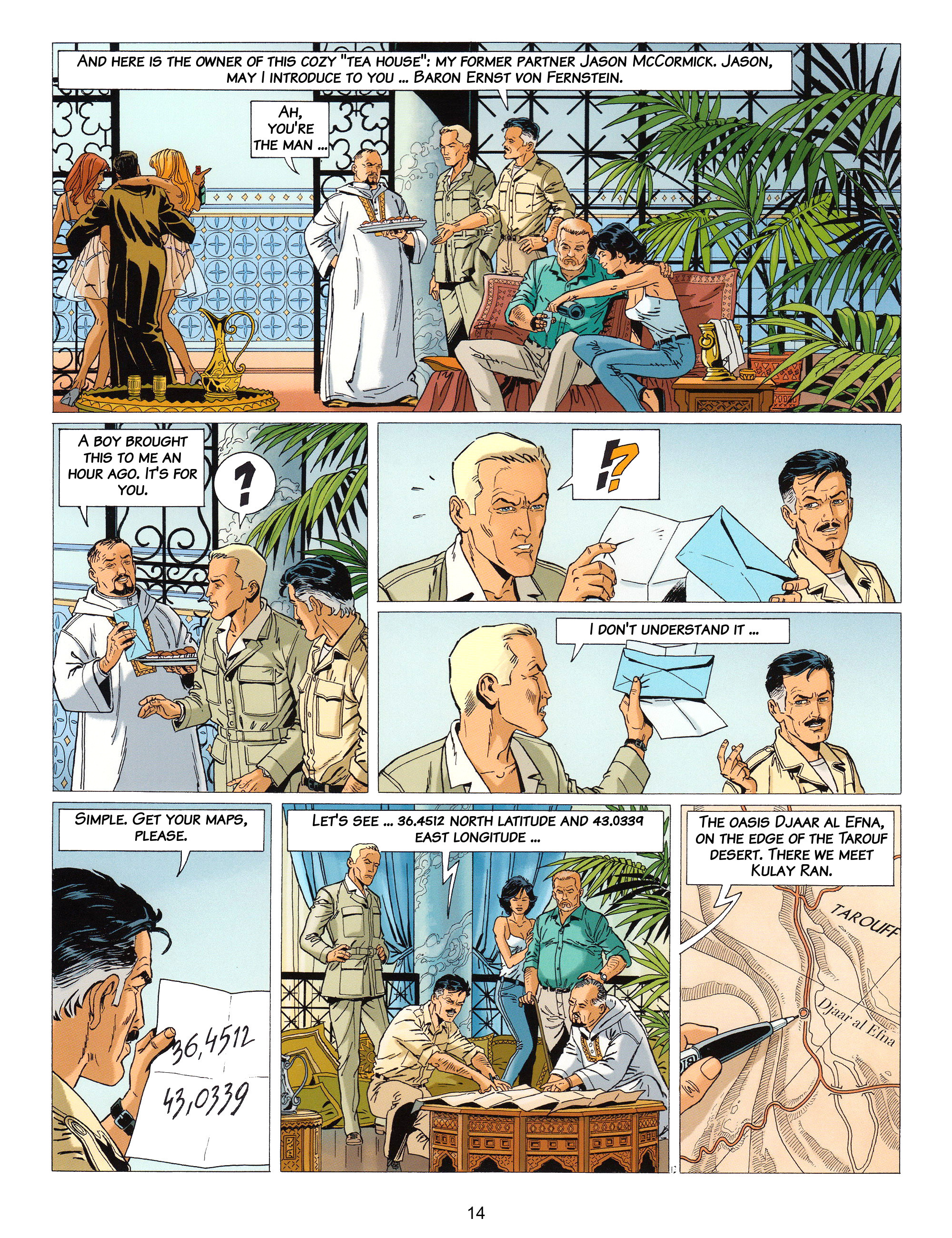 Read online Wayne Shelton comic -  Issue #10 - 14