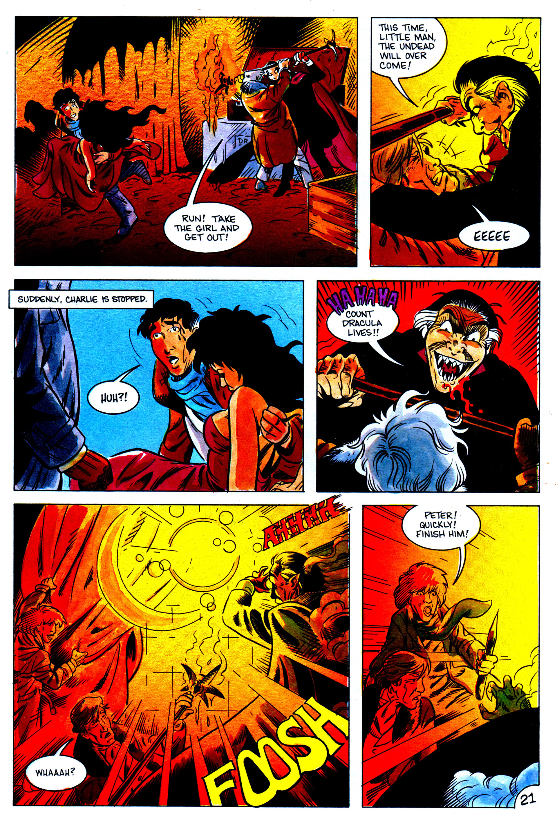 Read online Fright Night (1988) comic -  Issue #15 - 26