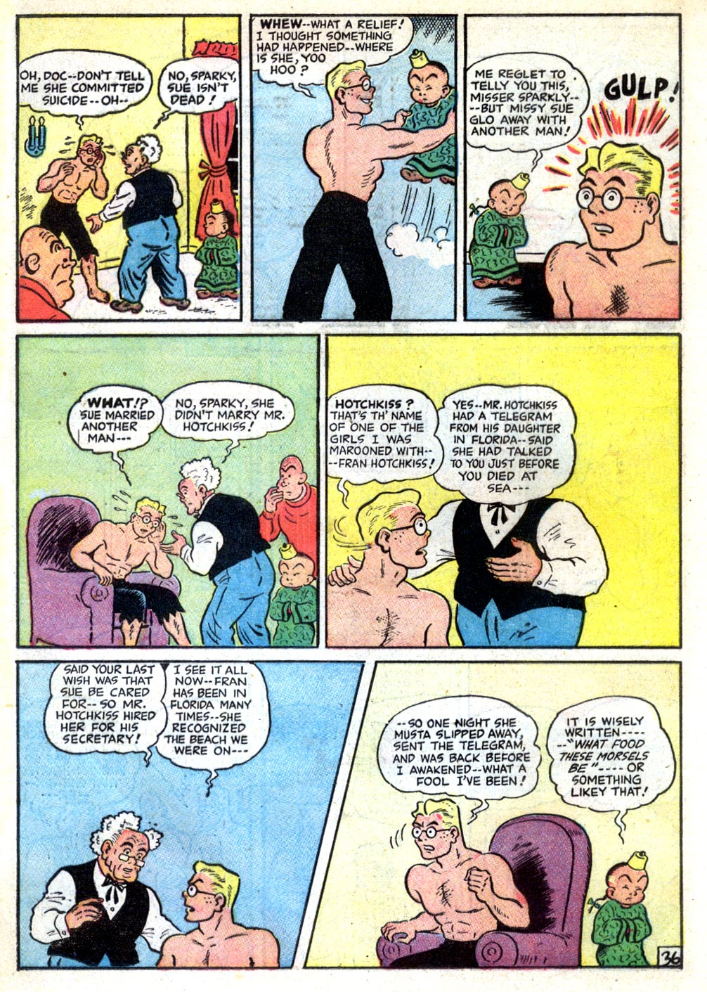 Read online Sparky Watts comic -  Issue #2 - 38
