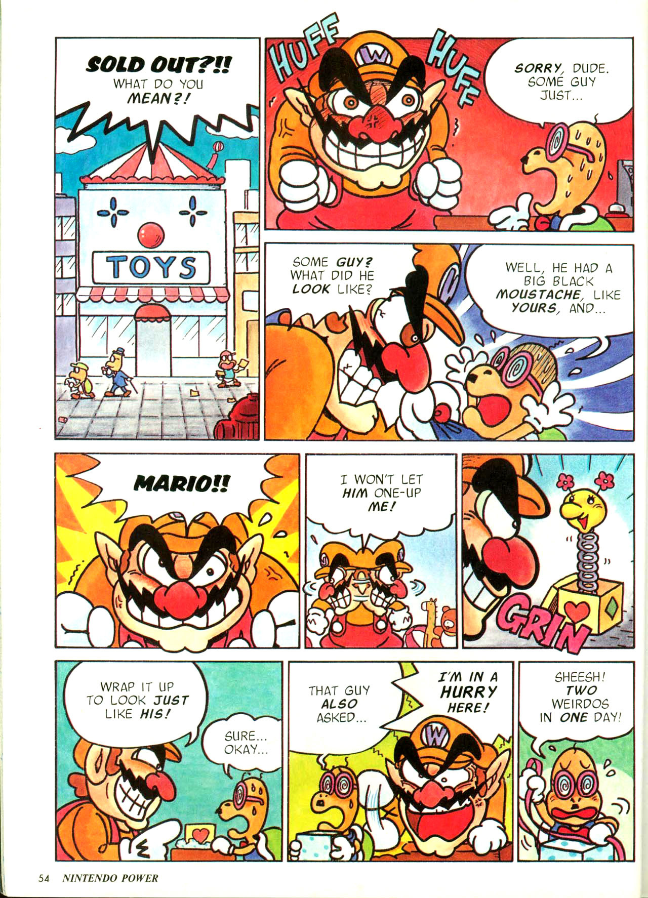 Read online Nintendo Power comic -  Issue #56 - 59