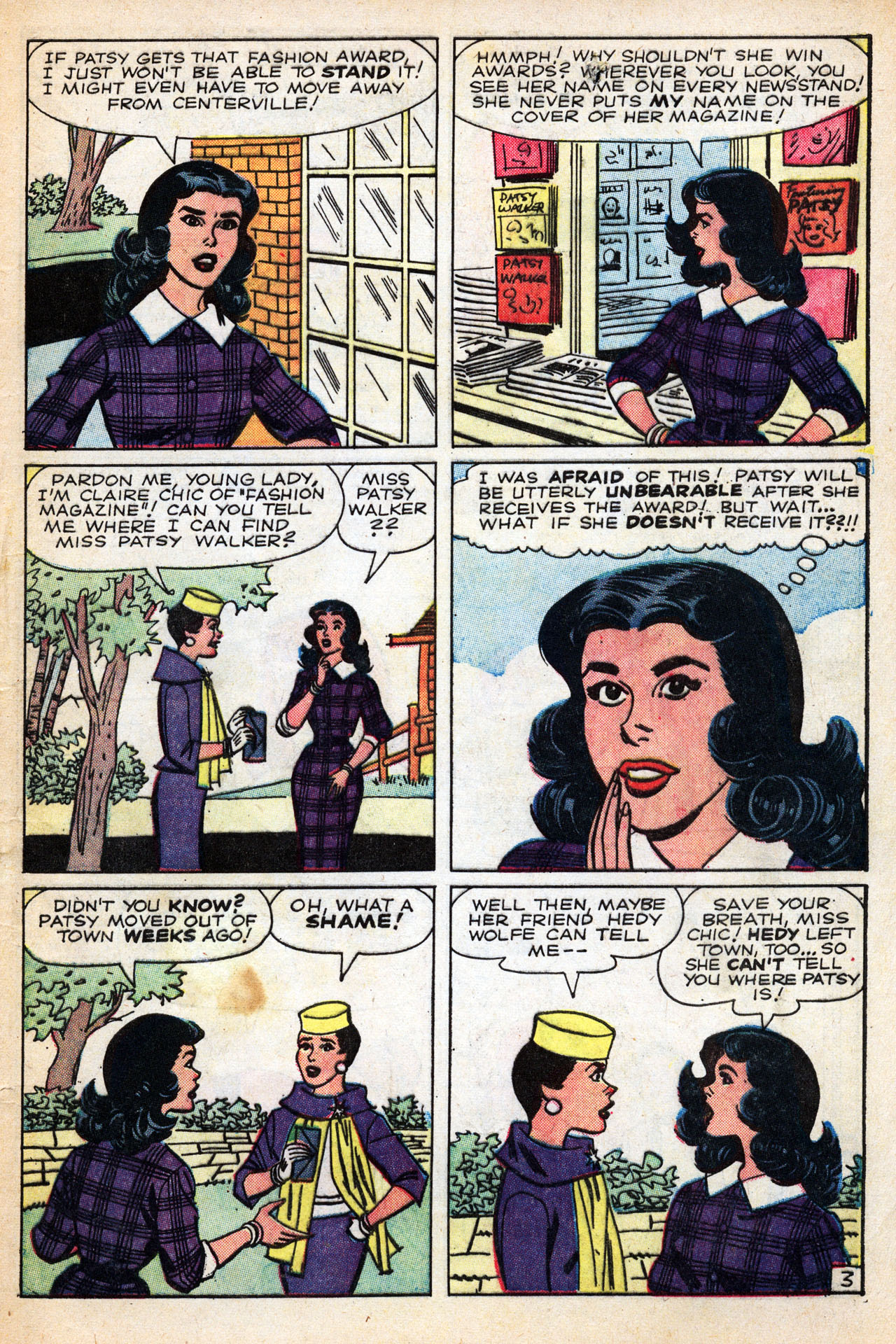 Read online Patsy Walker comic -  Issue #93 - 5