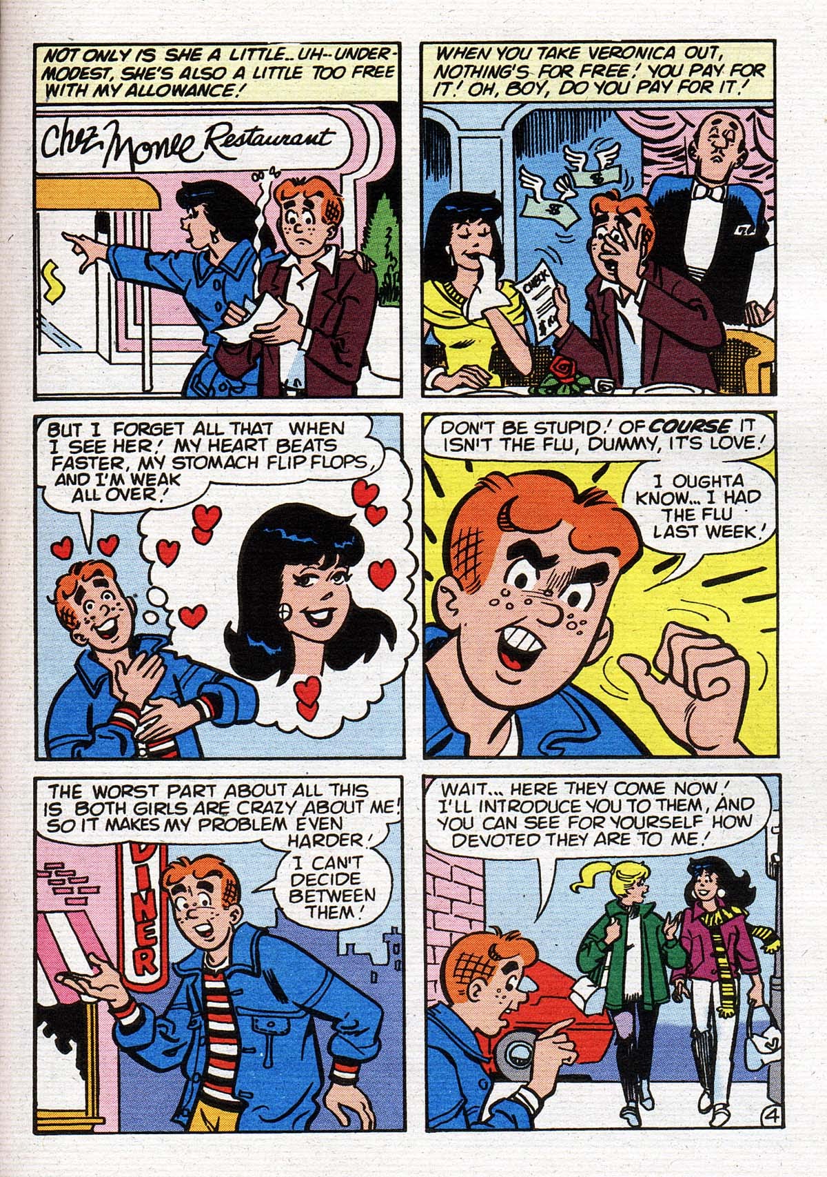 Read online Archie's Double Digest Magazine comic -  Issue #149 - 148