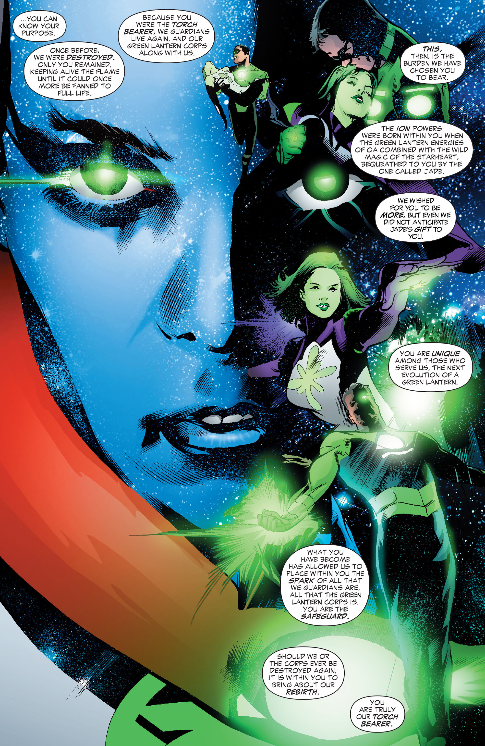 Read online Ion: Guardian of the Universe comic -  Issue #6 - 9