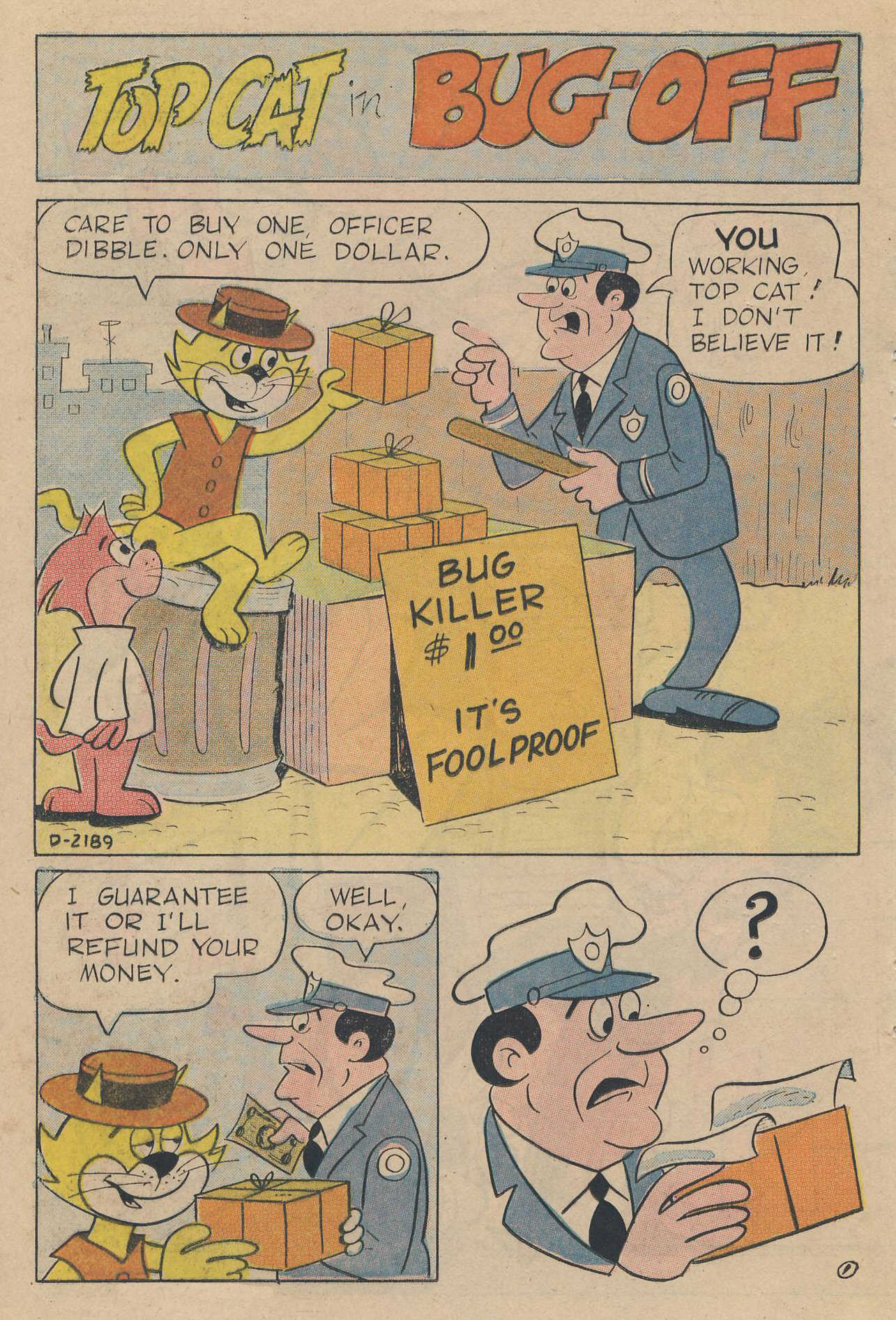 Read online Top Cat (1970) comic -  Issue #8 - 22