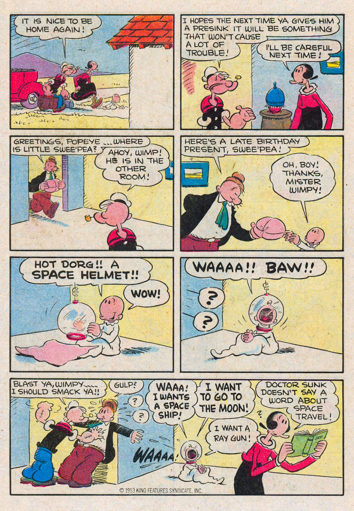 Read online Popeye (1948) comic -  Issue #169 - 32