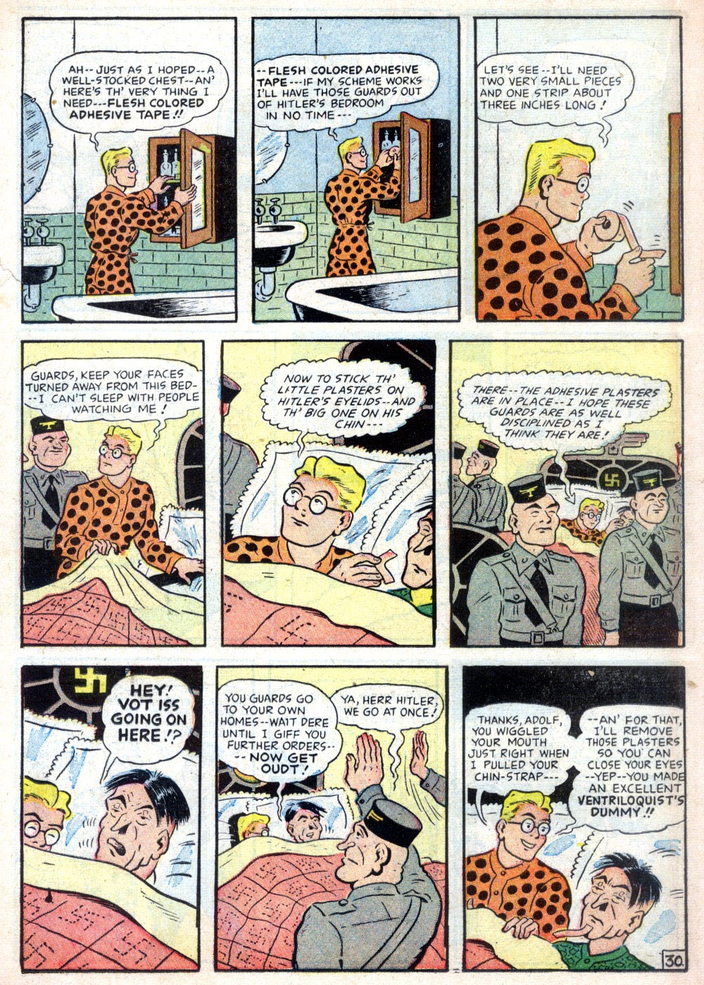 Read online Sparky Watts comic -  Issue #1 - 32