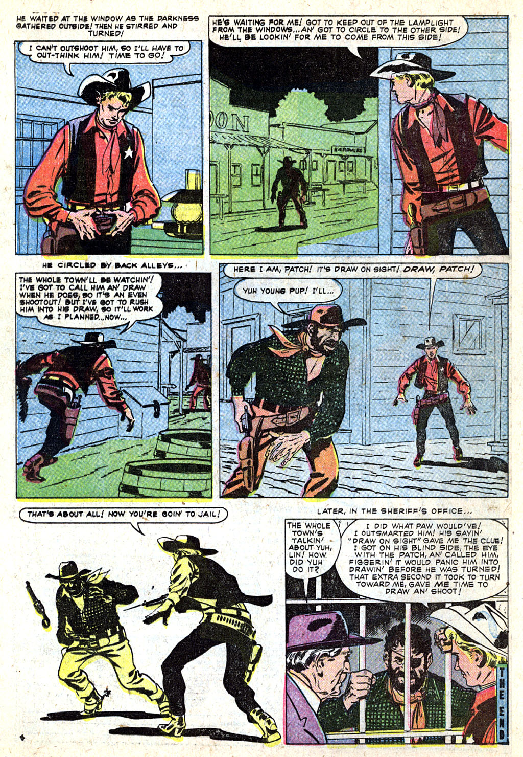 Read online Western Outlaws (1954) comic -  Issue #21 - 20