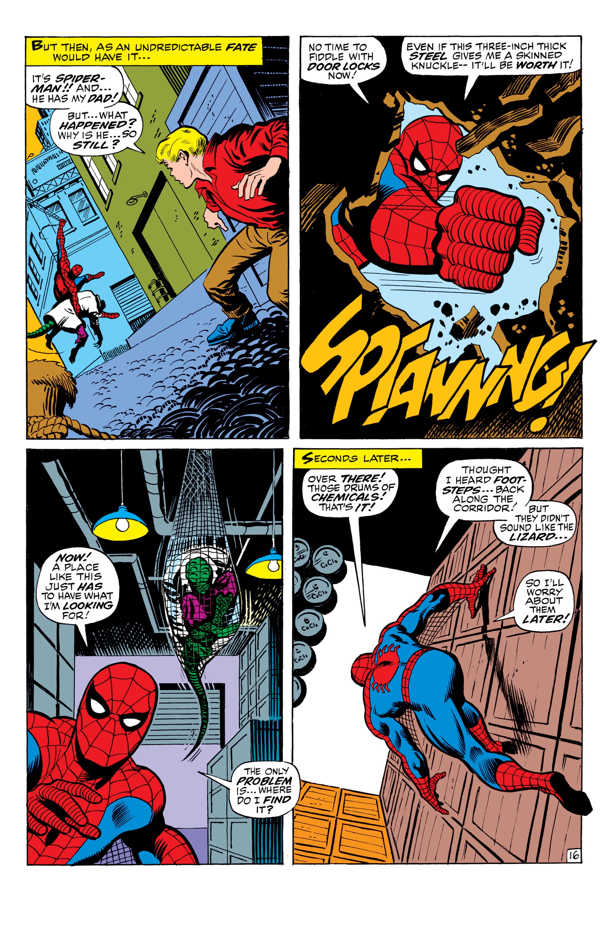 Read online Amazing Spider-Man Epic Collection comic -  Issue # The Secret of the Petrified Tablet (Part 3) - 59