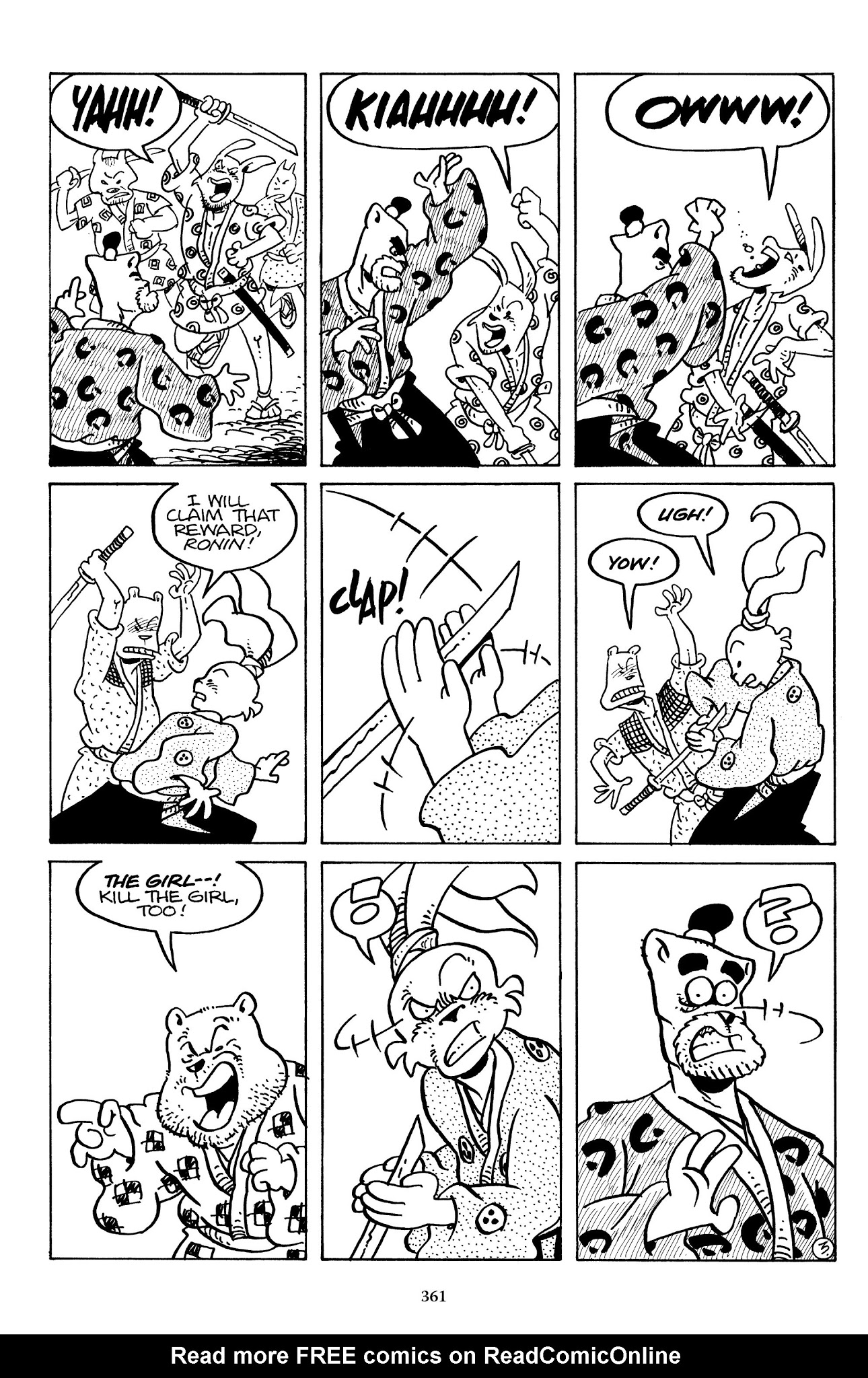 Read online The Usagi Yojimbo Saga comic -  Issue # TPB 7 - 356