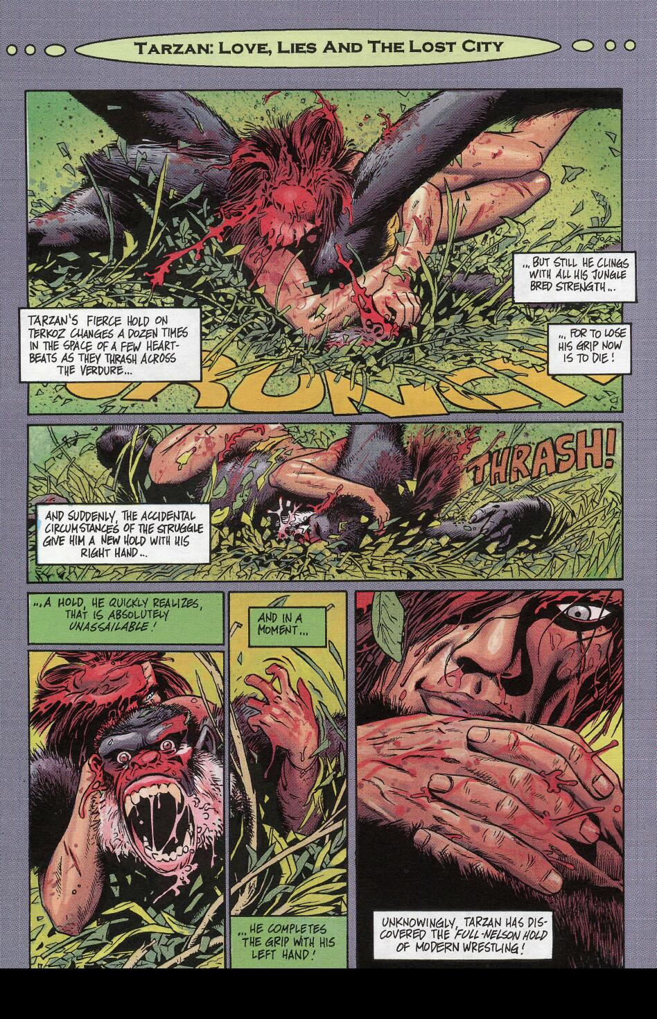 Read online Tarzan the Warrior comic -  Issue #4 - 32