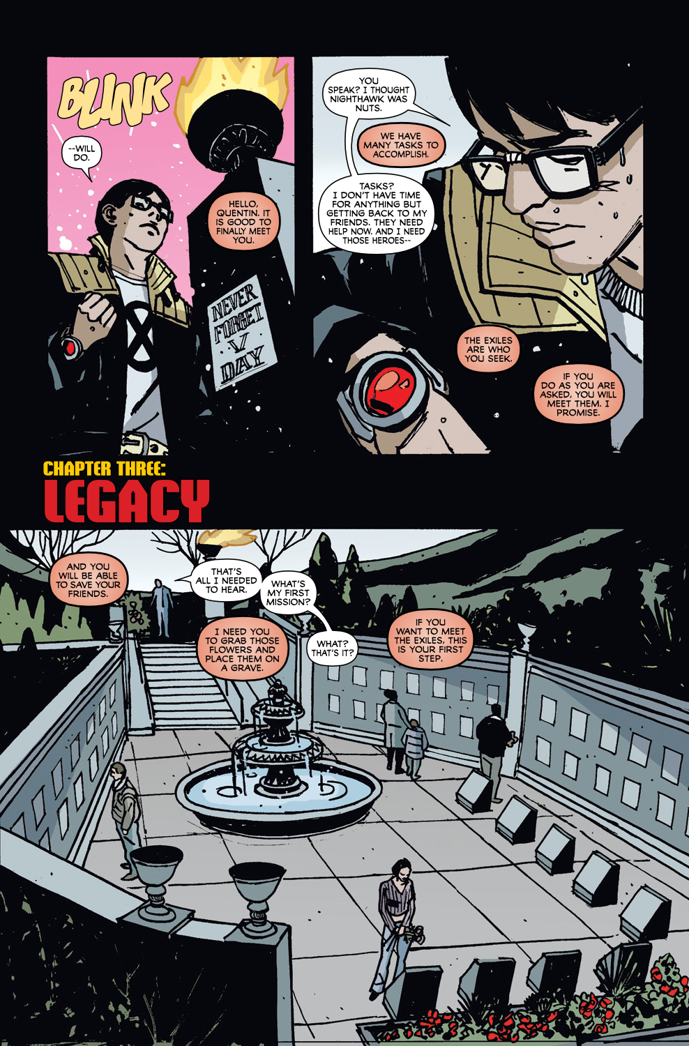 Read online Exiles: Days of Then and Now comic -  Issue # Full - 15