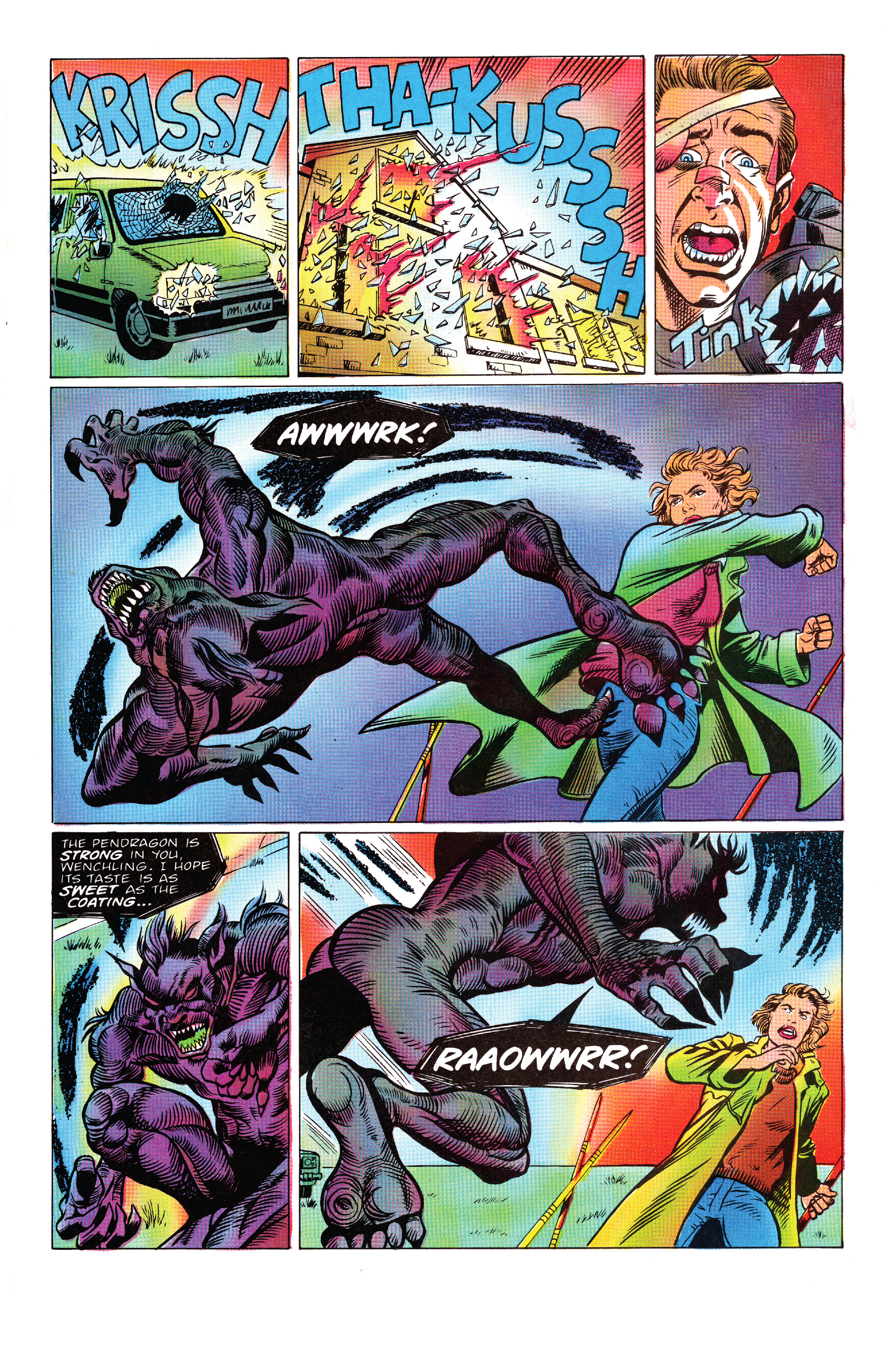 Read online Knights of Pendragon Omnibus comic -  Issue # TPB (Part 4) - 1