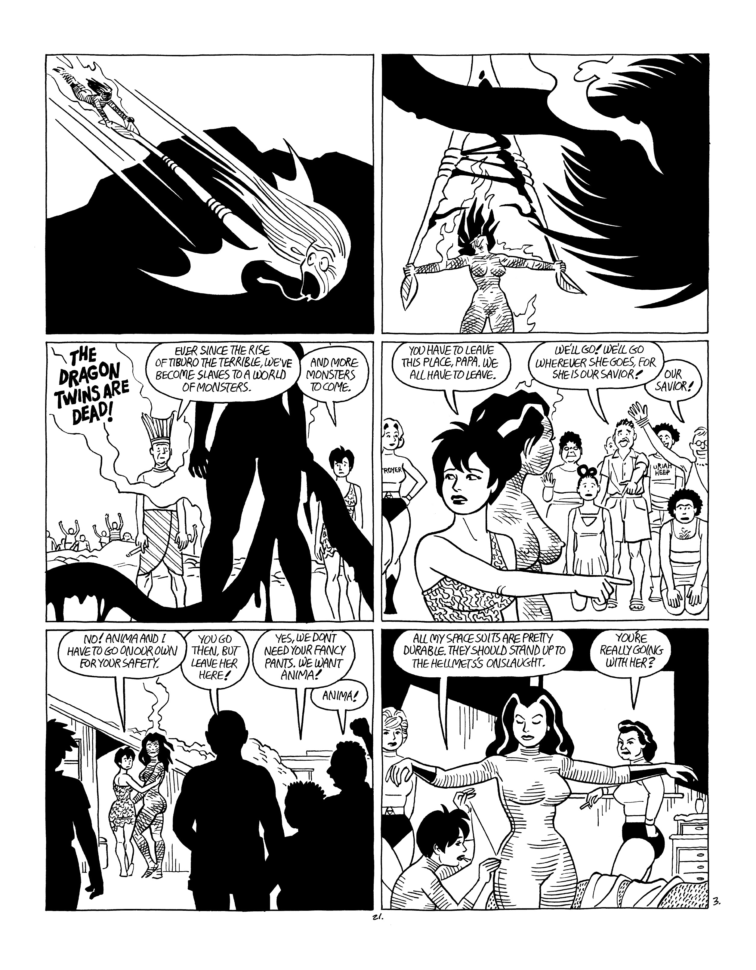 Read online Love and Rockets (2016) comic -  Issue #10 - 23