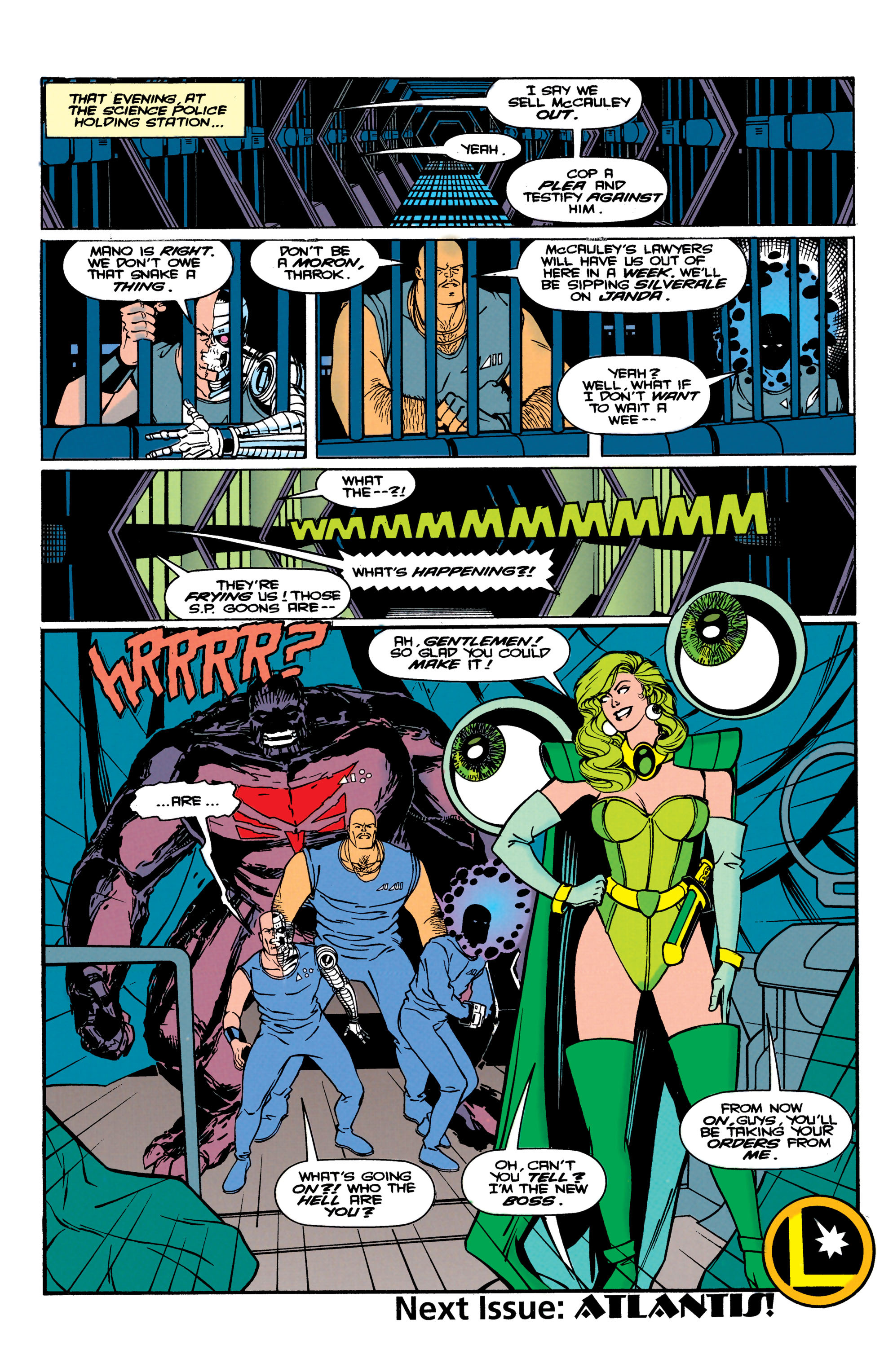 Read online Legionnaires comic -  Issue #6 - 23