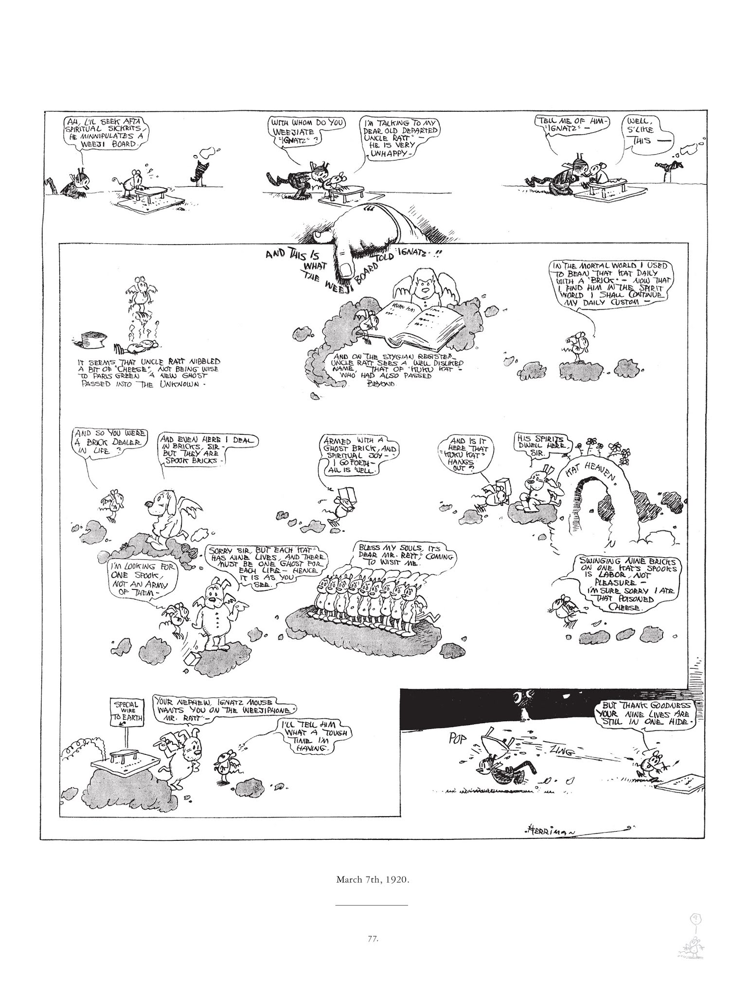 Read online Krazy & Ignatz comic -  Issue # TPB 2 - 77