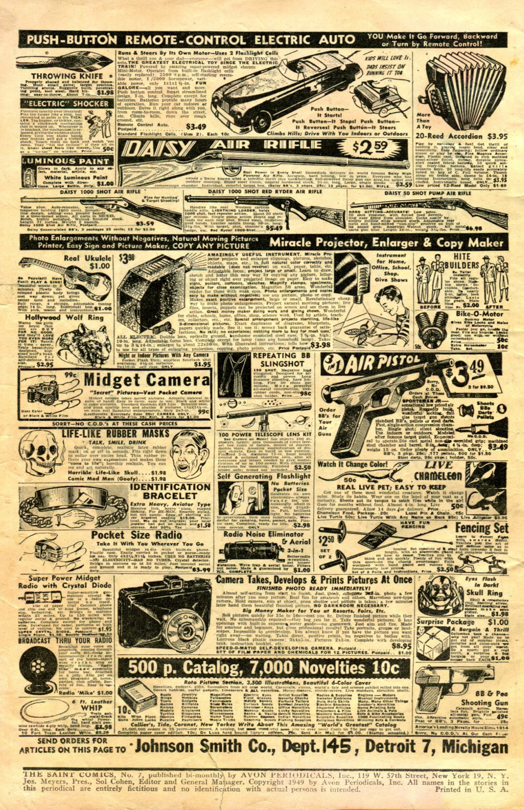 Read online The Saint (1947) comic -  Issue #7 - 2