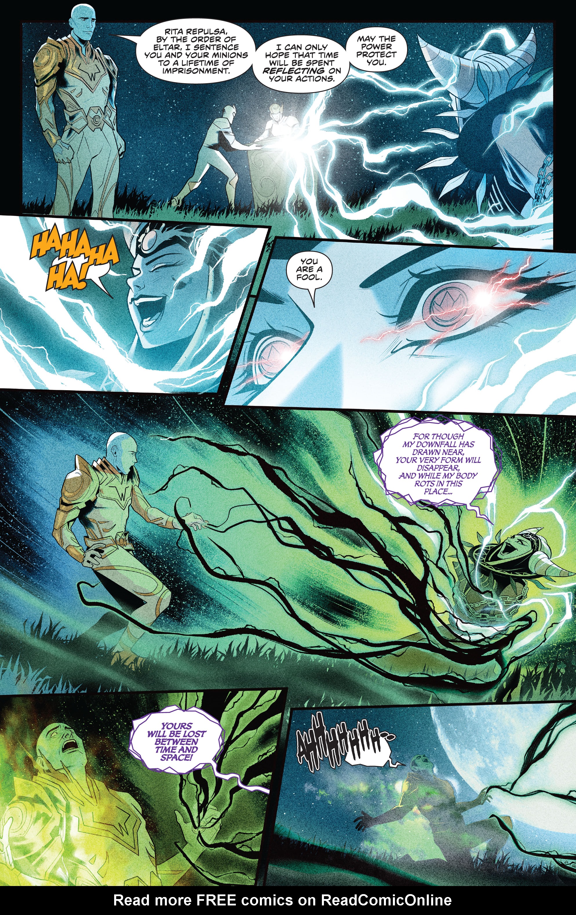 Read online Mighty Morphin Power Rangers comic -  Issue #101 - 4