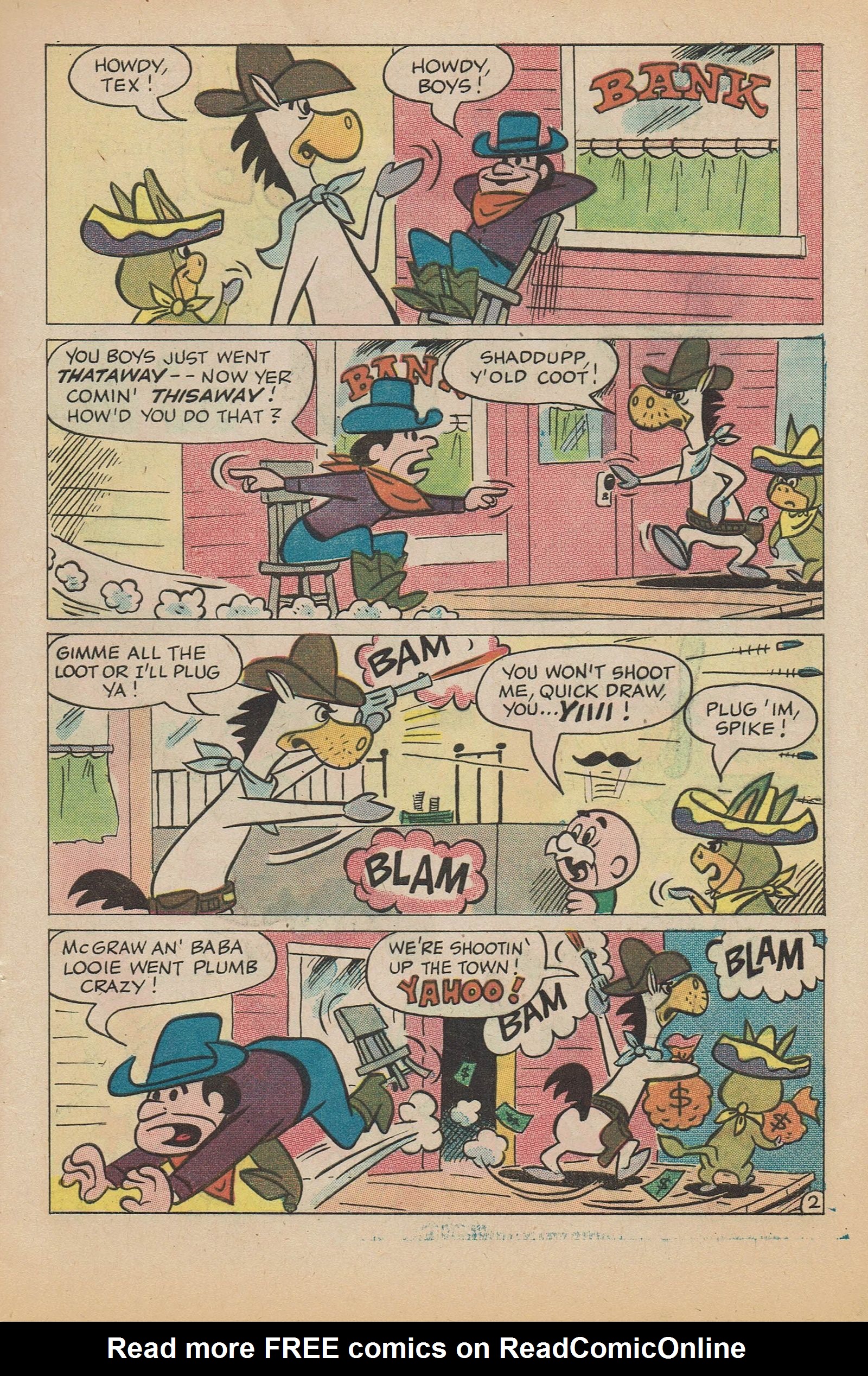 Read online Quick Draw McGraw comic -  Issue #4 - 7