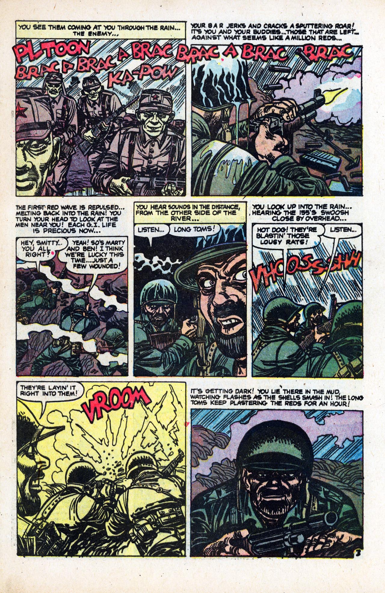 Read online War Action comic -  Issue #1 - 5
