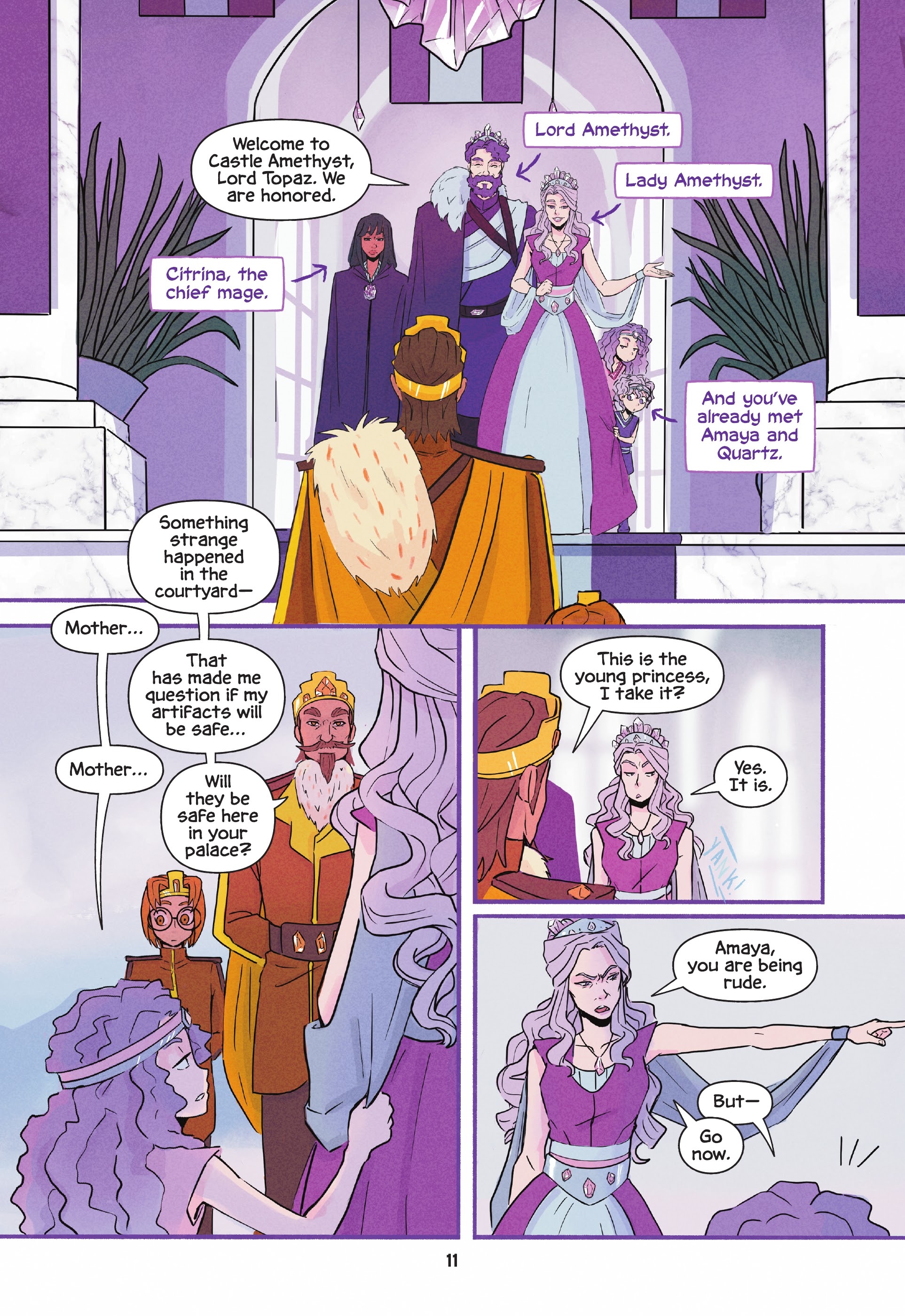 Read online Amethyst: Princess of Gemworld (2021) comic -  Issue # TPB (Part 1) - 10
