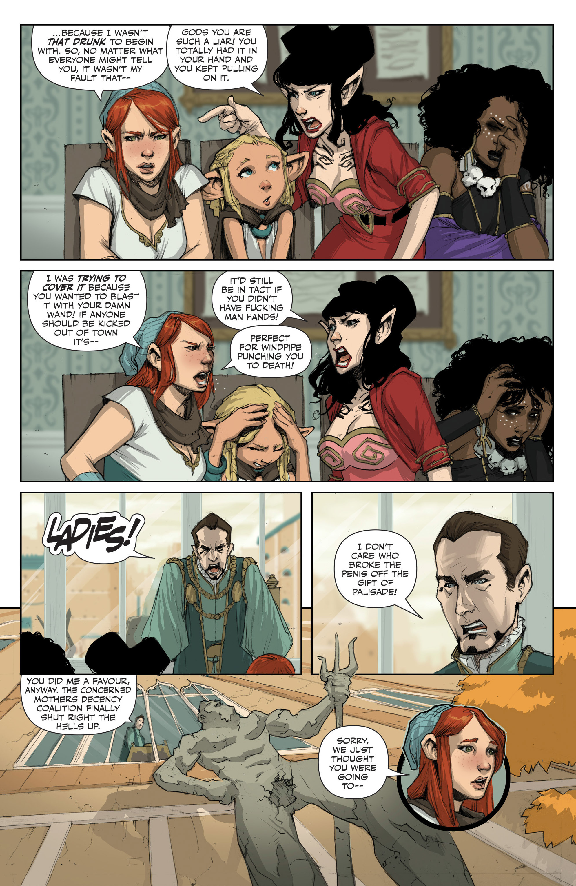 Read online Rat Queens (2013) comic -  Issue # _TPB 2 - Far Reaching Tentacles of N'rygoth - 13