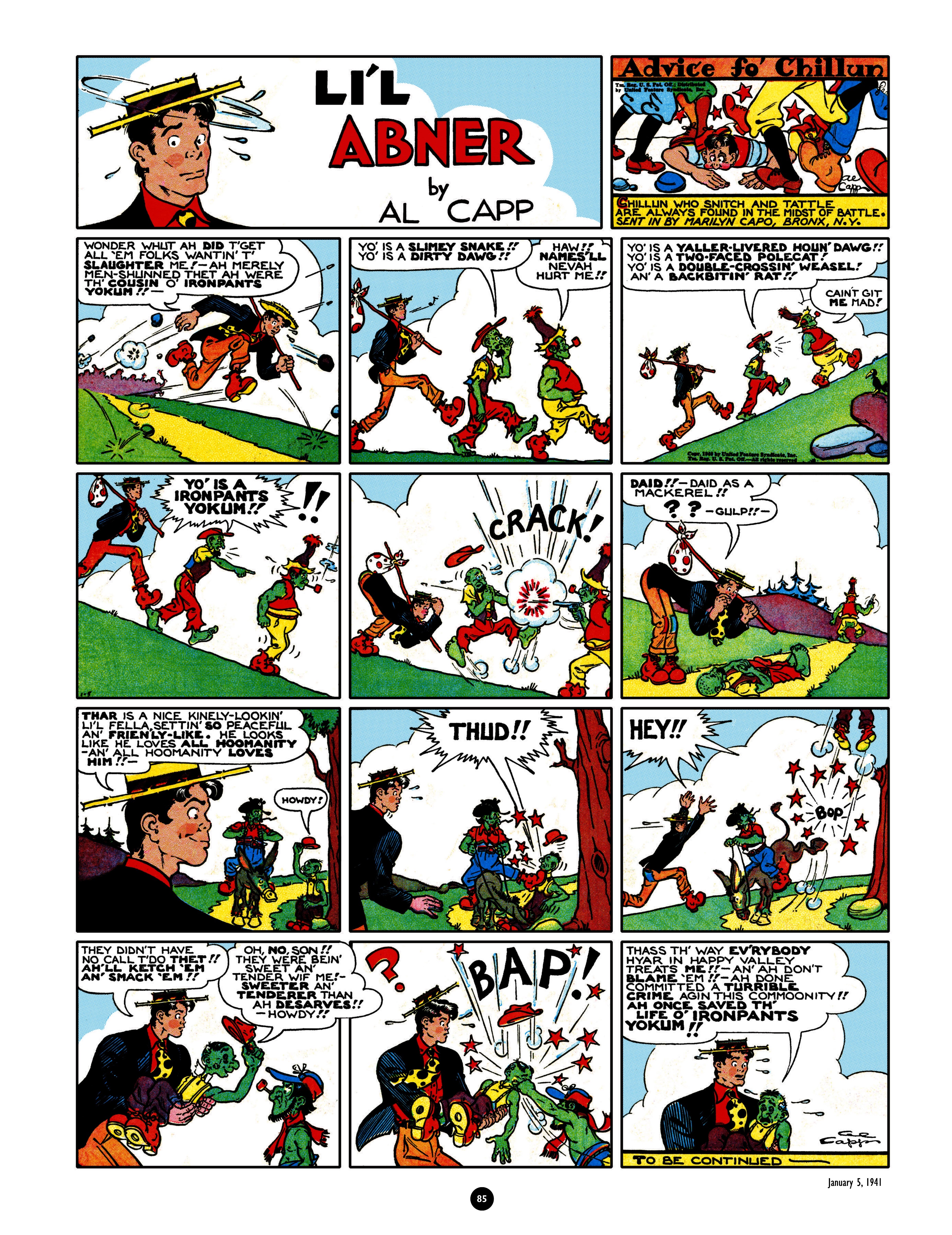 Read online Al Capp's Li'l Abner Complete Daily & Color Sunday Comics comic -  Issue # TPB 4 (Part 1) - 86