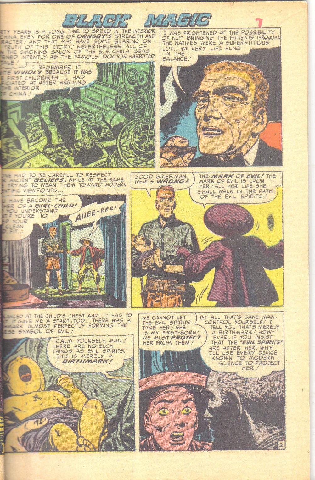 Read online Black Magic (1950) comic -  Issue #9 - 9