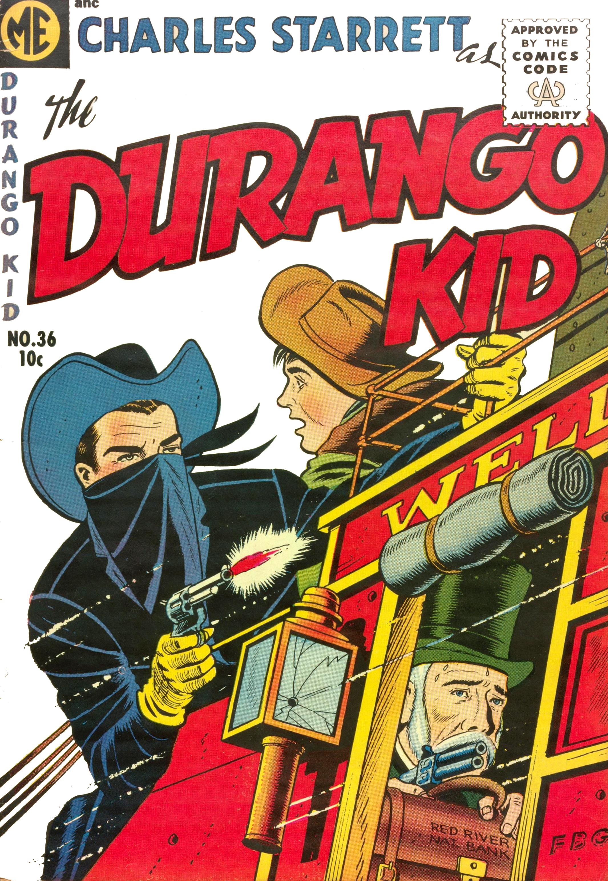 Read online Charles Starrett as The Durango Kid comic -  Issue #36 - 1
