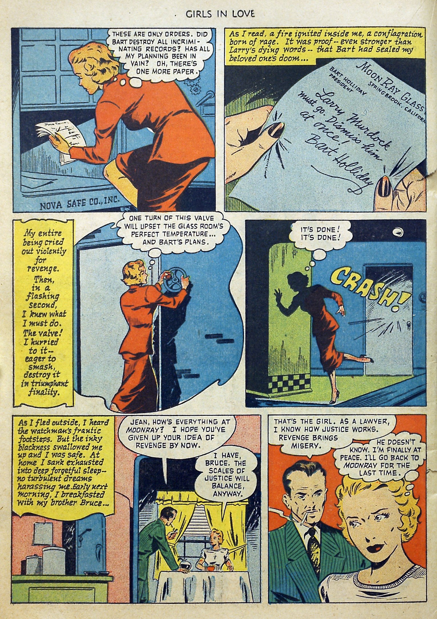 Read online Girls in Love (1950) comic -  Issue #2 - 22