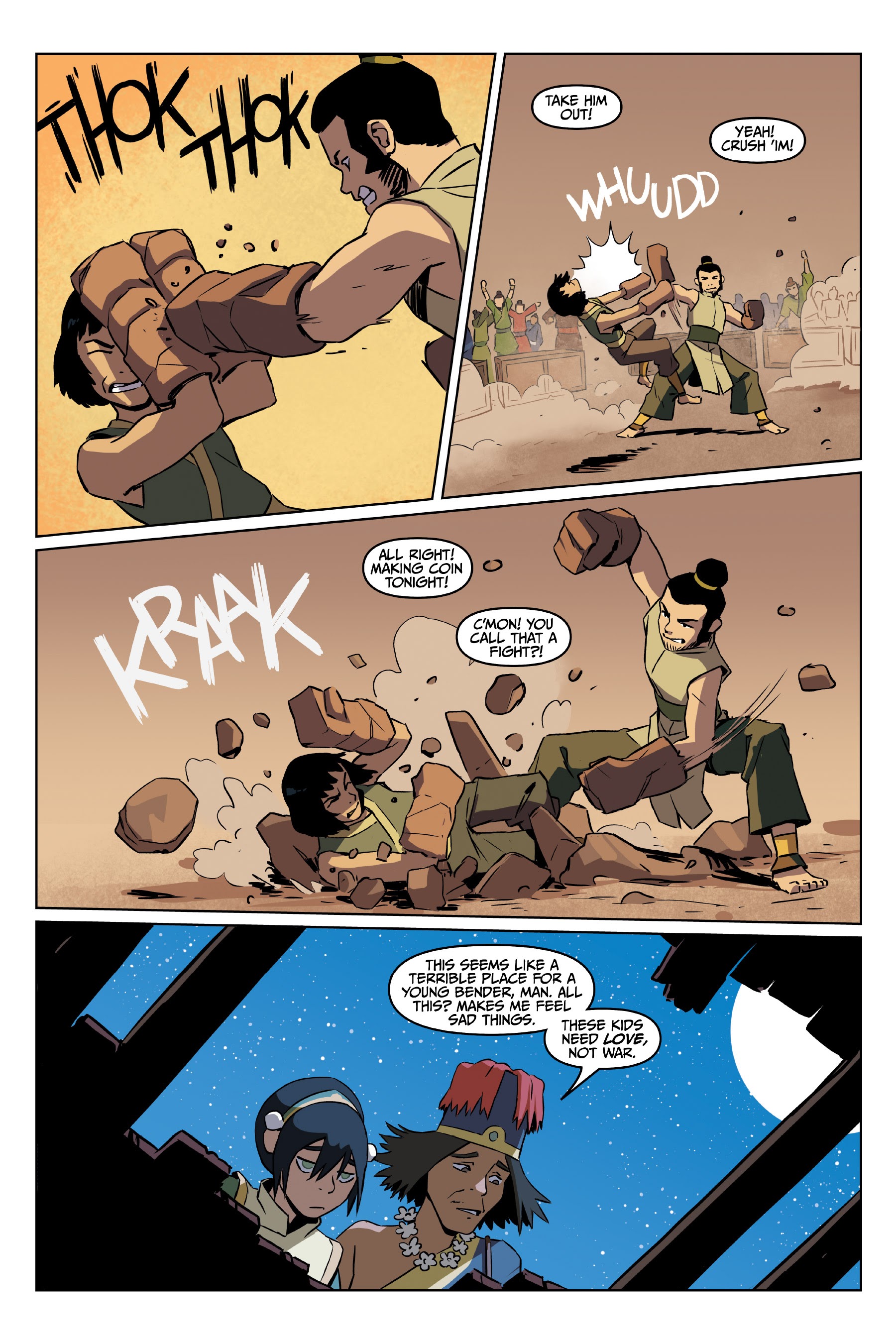 Read online Nickelodeon Avatar: The Last Airbender - Toph Beifong's Metalbending Academy comic -  Issue # TPB - 51