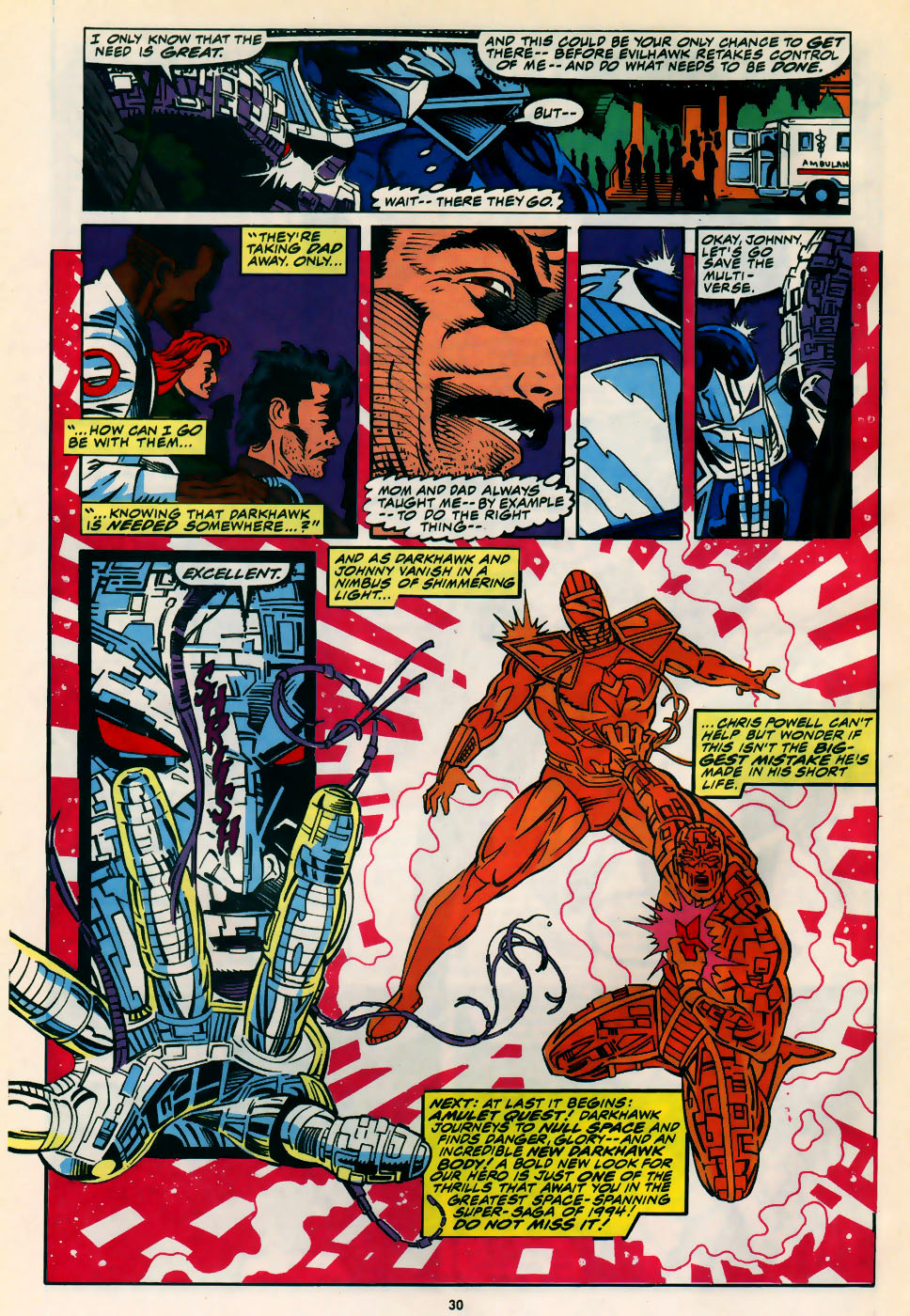 Read online Darkhawk (1991) comic -  Issue #37 - 23