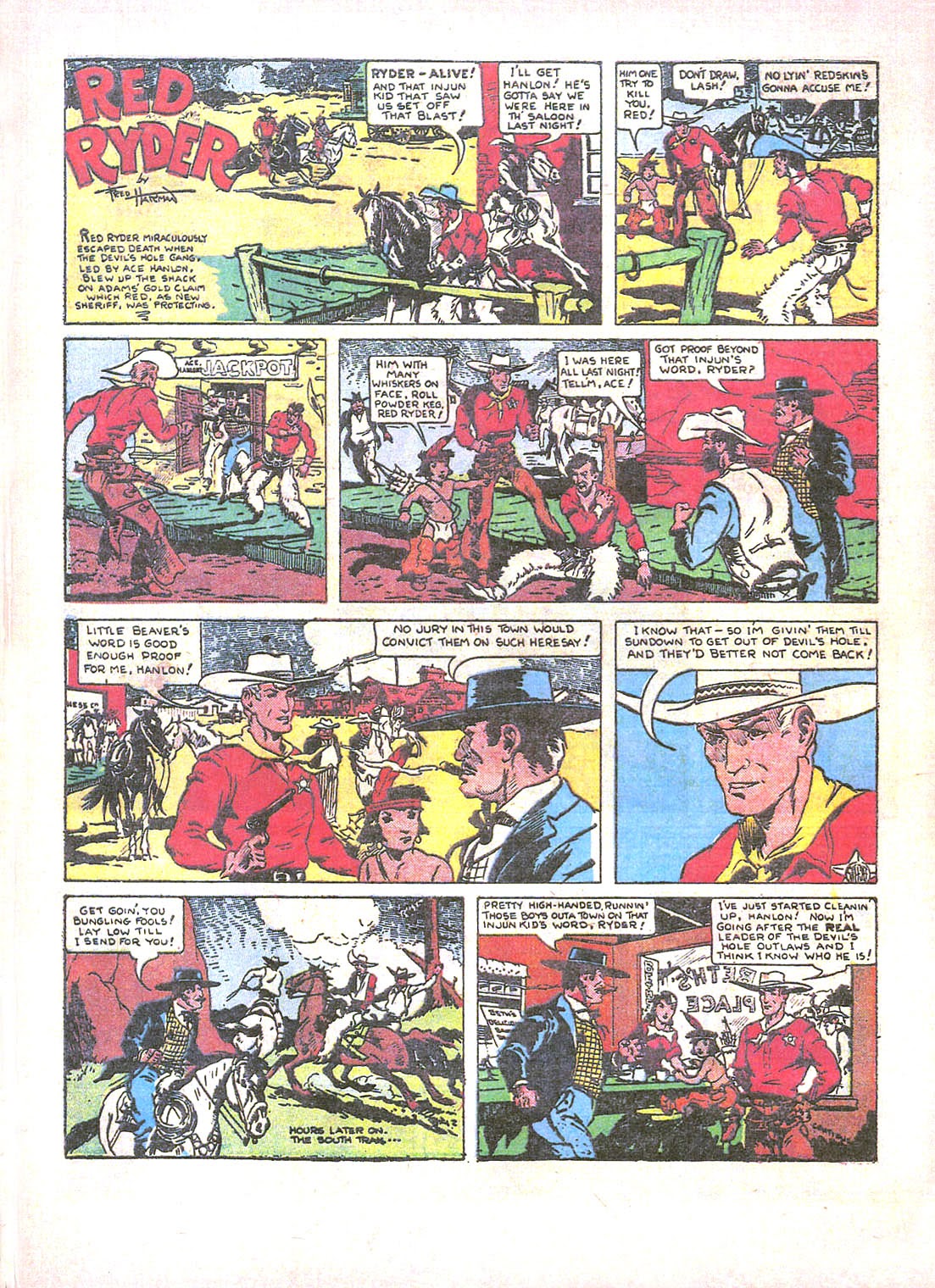 Read online Red Ryder Comics comic -  Issue # Full - 9