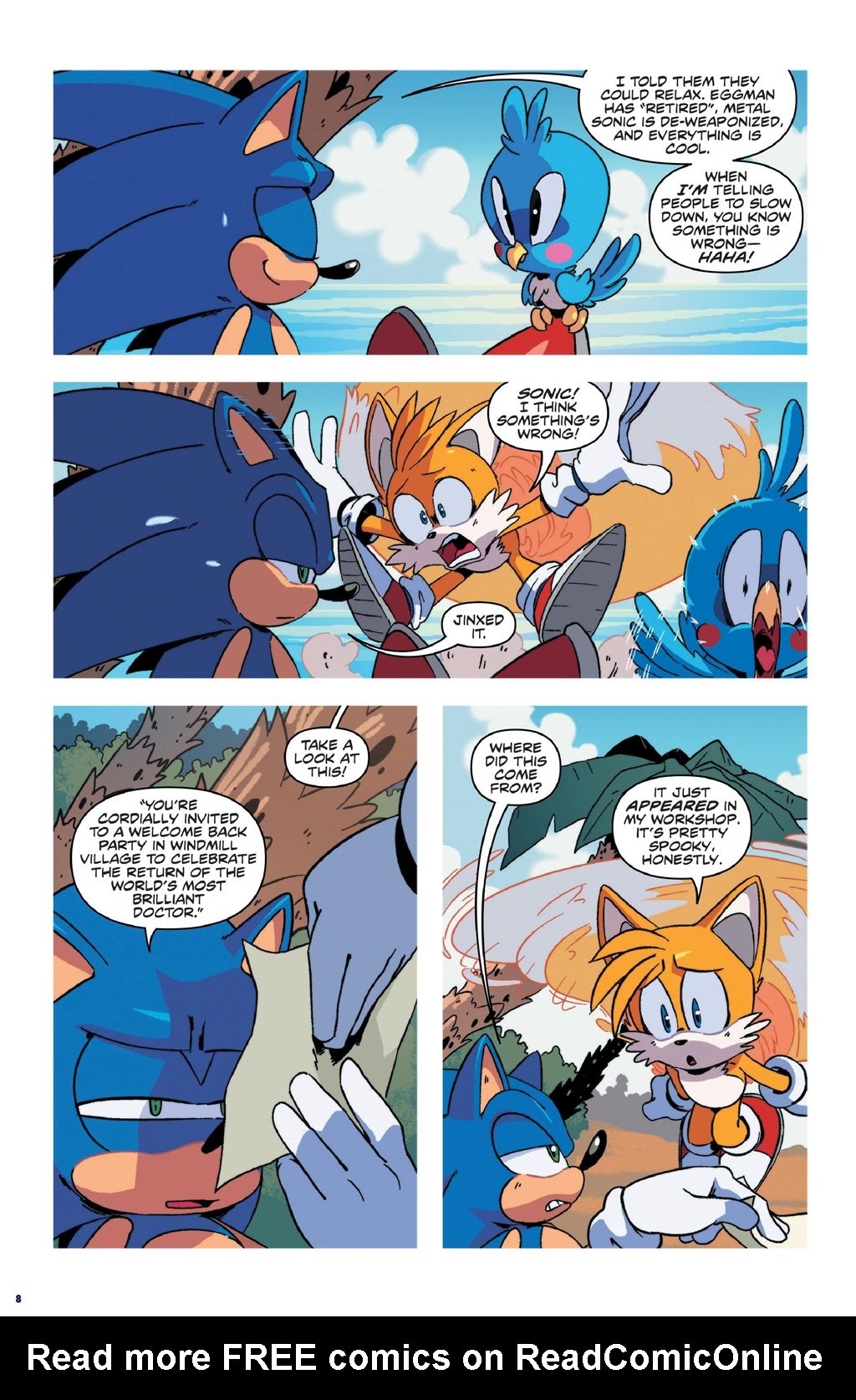 Read online Sonic the Hedgehog (2018) comic -  Issue # _The IDW Collection 2 (Part 1) - 9