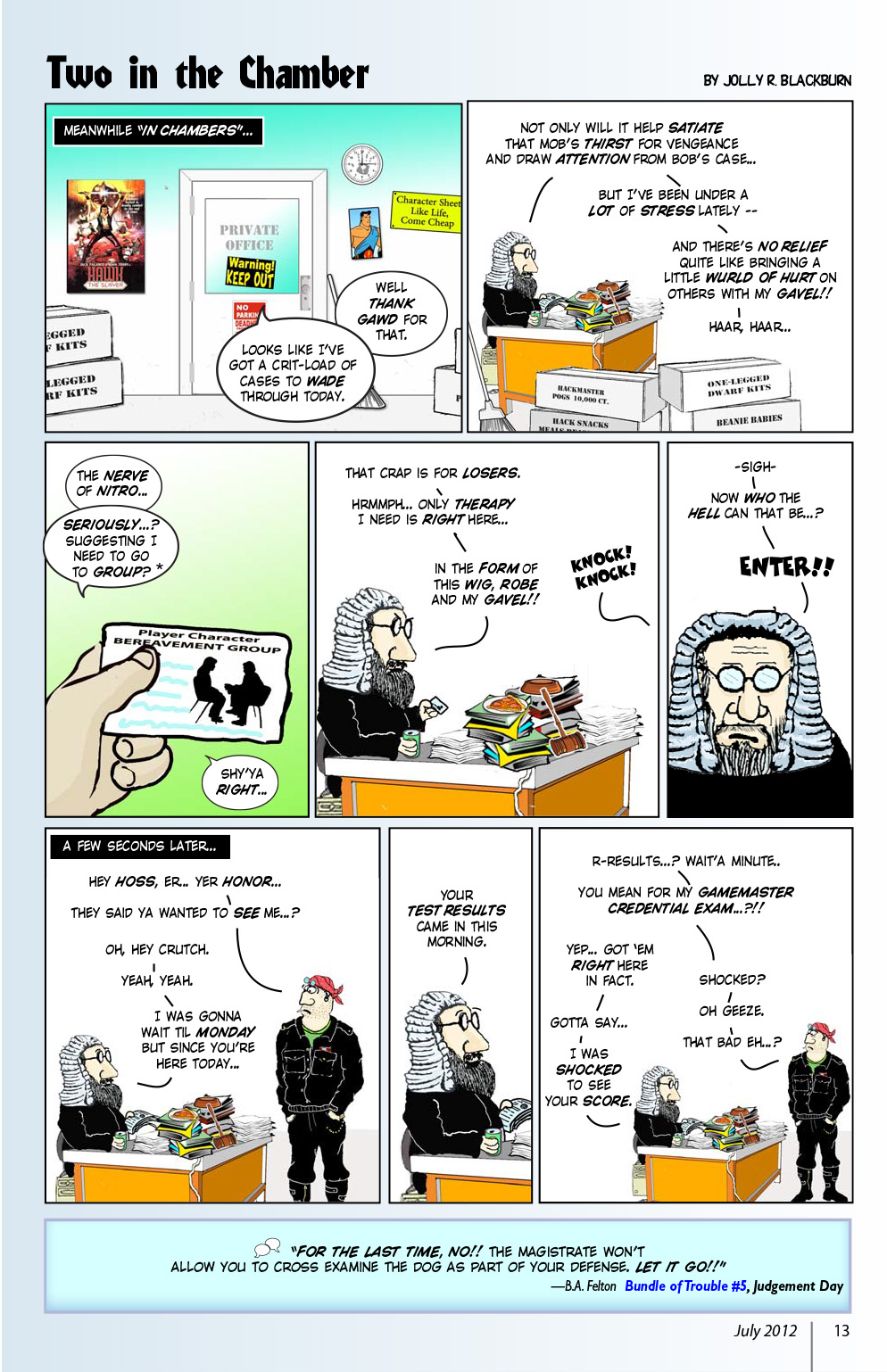 Read online Knights of the Dinner Table comic -  Issue #189 - 15