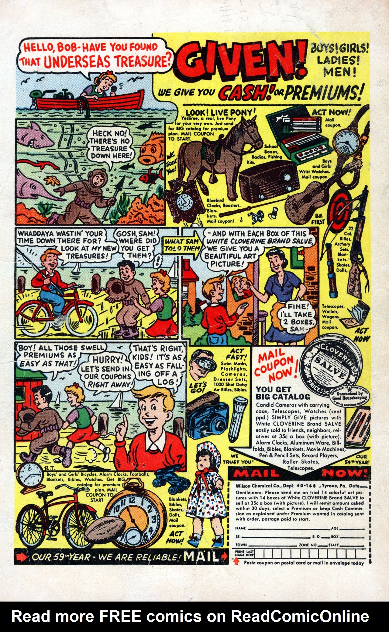 Read online Western Thrillers (1954) comic -  Issue #3 - 36