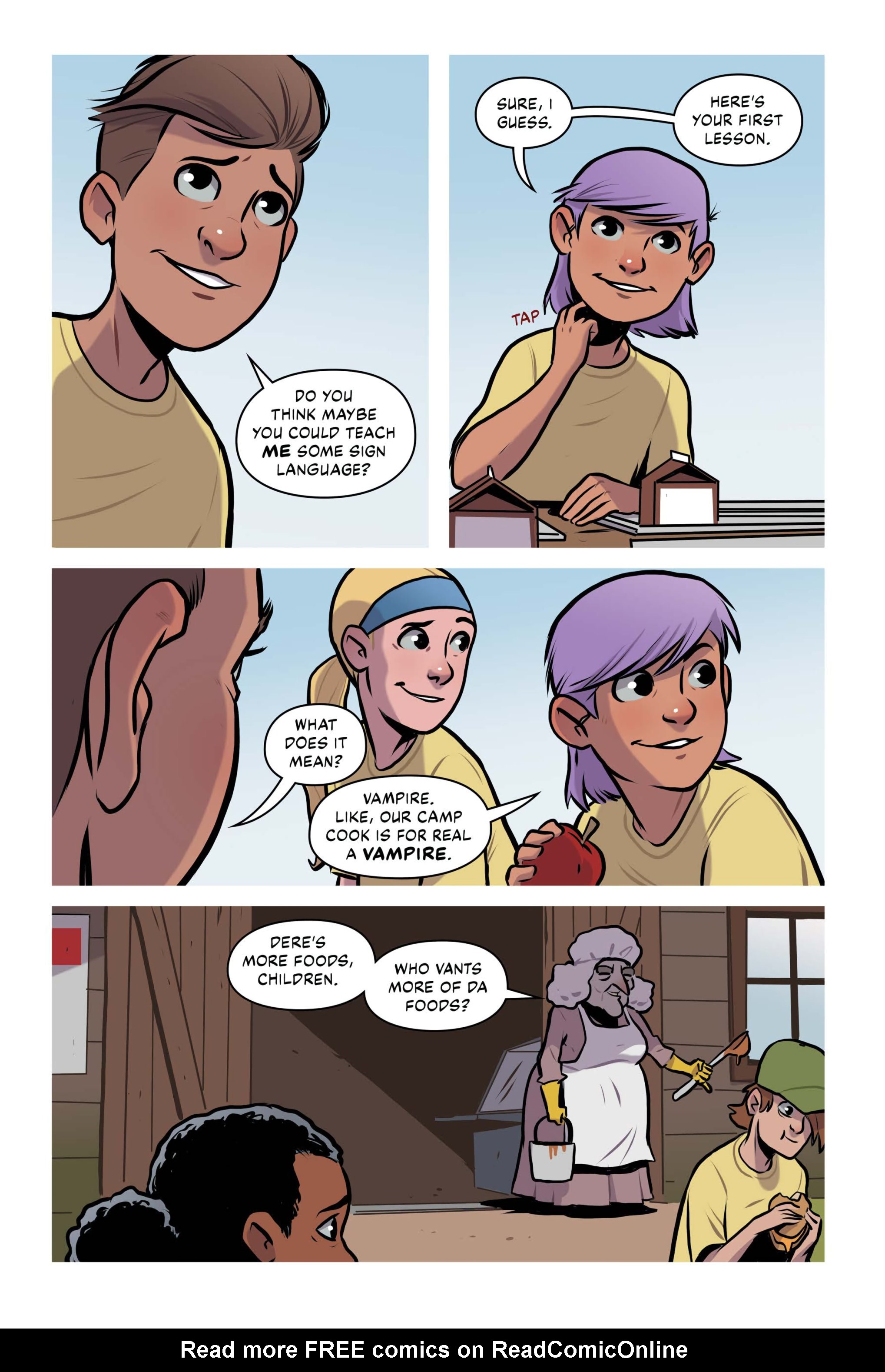 Read online Secrets of Camp Whatever comic -  Issue # TPB 1 (Part 1) - 54