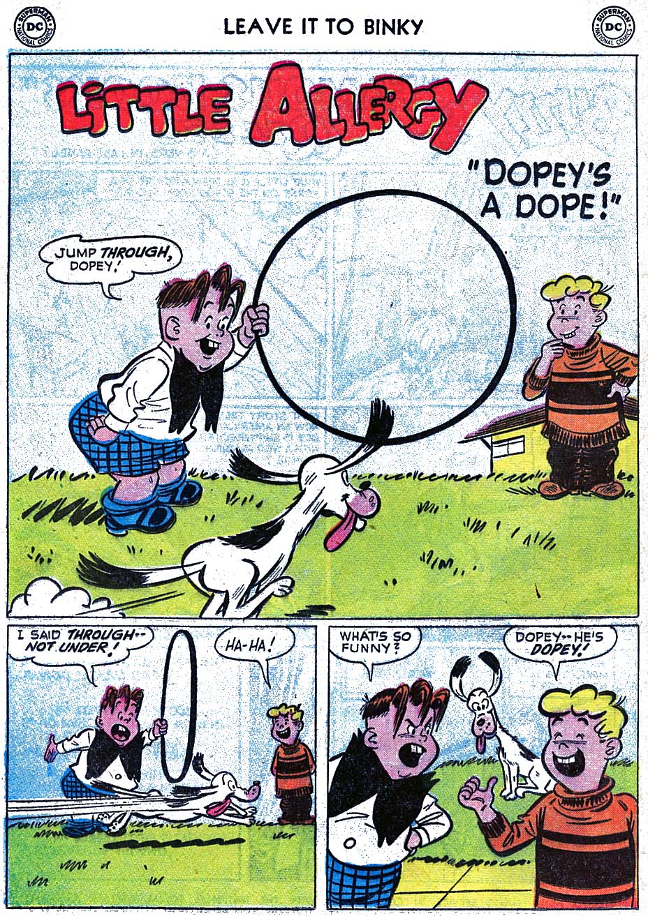 Read online Leave it to Binky comic -  Issue #58 - 20