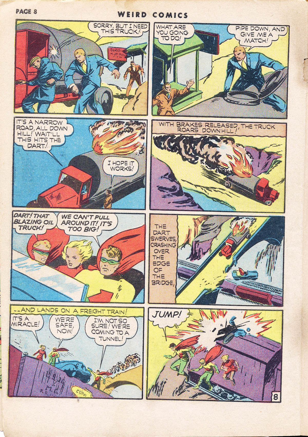 Read online Weird Comics comic -  Issue #13 - 9
