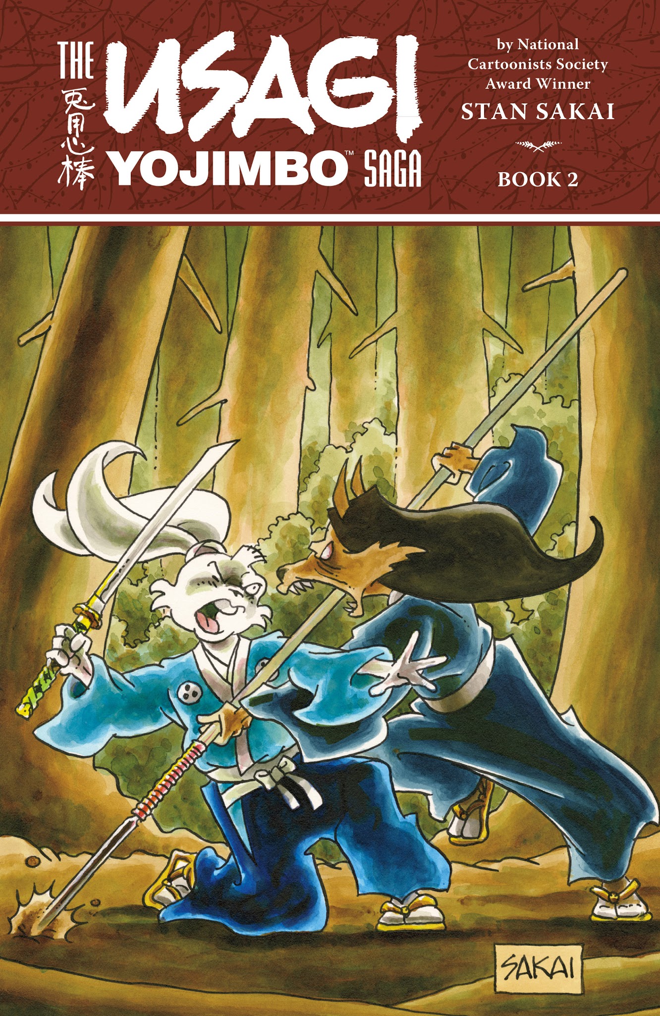 Read online The Usagi Yojimbo Saga comic -  Issue # TPB 2 - 1