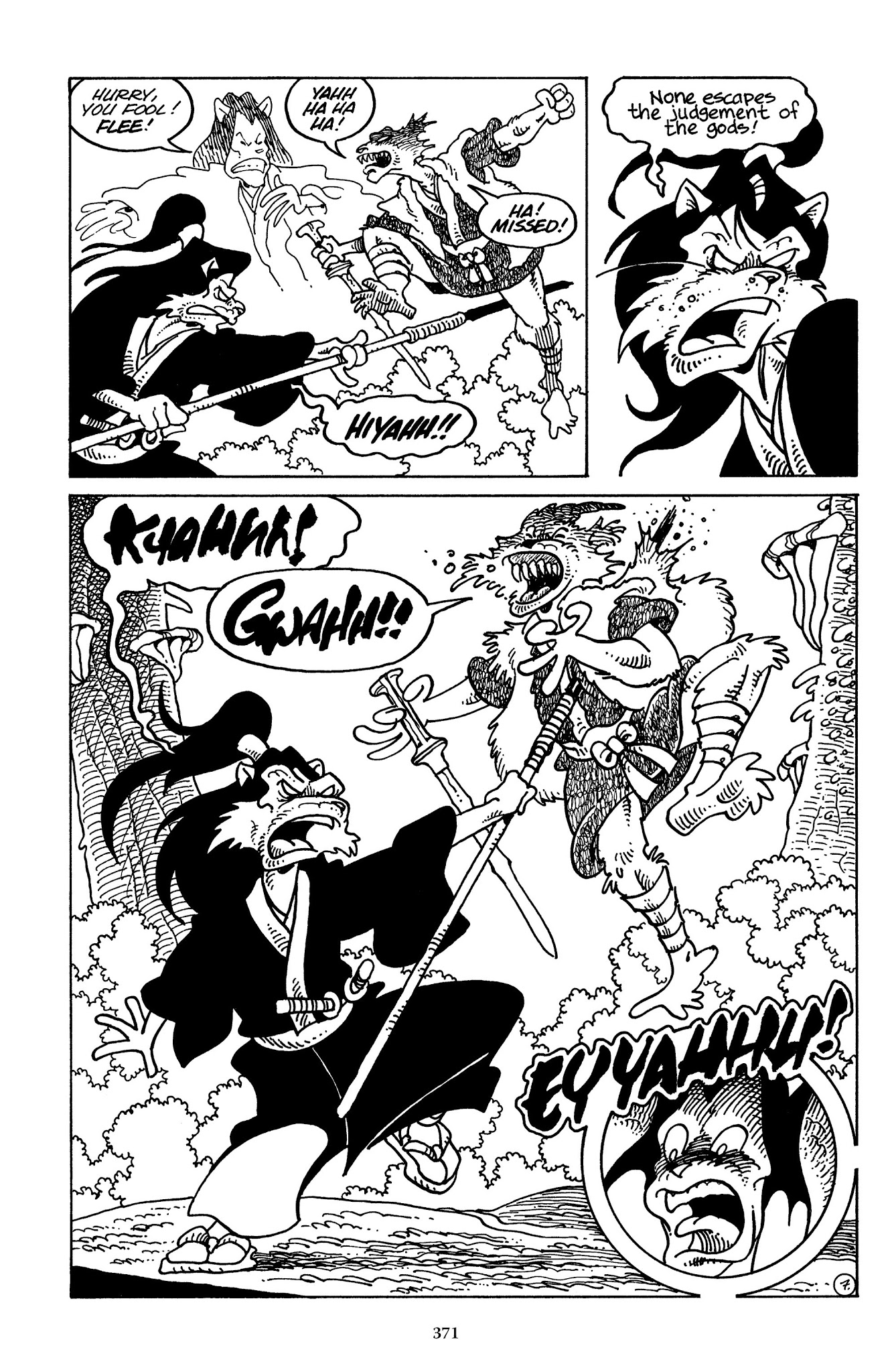 Read online The Usagi Yojimbo Saga comic -  Issue # TPB 2 - 365