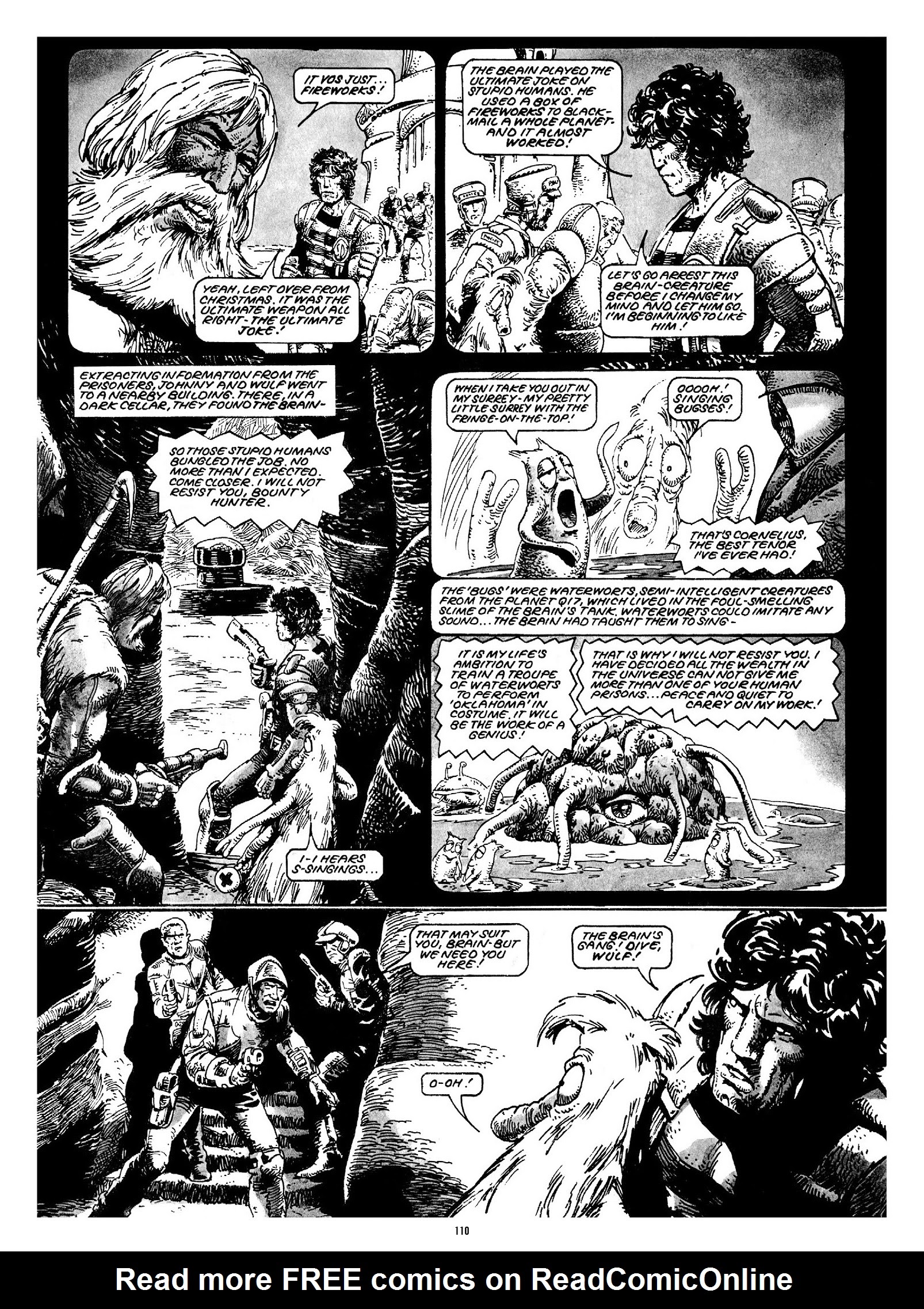 Read online Strontium Dog Search and Destroy: The Starlord Years comic -  Issue # TPB - 97