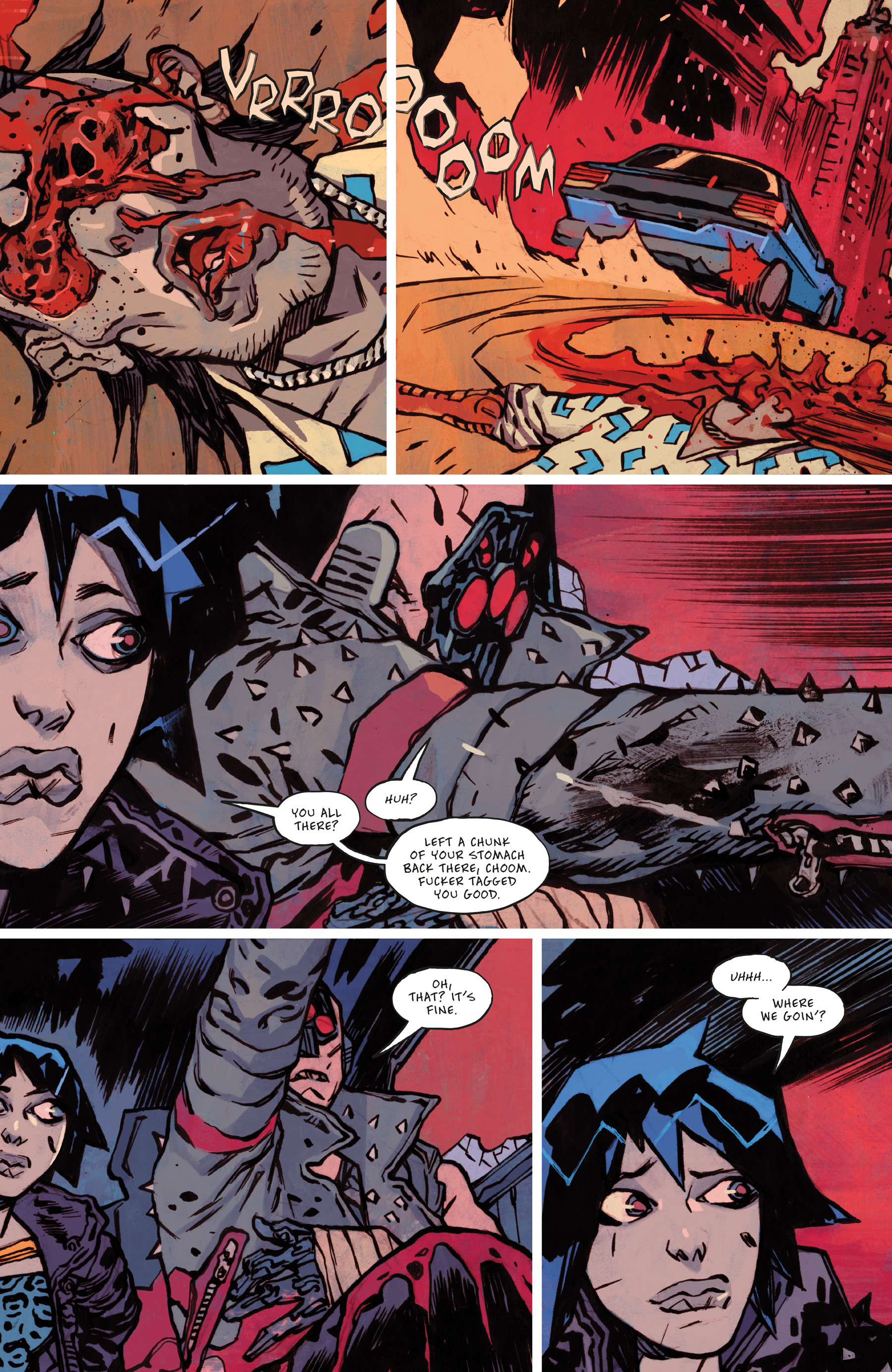 Read online Cyberpunk 2077: XOXO comic -  Issue #2 - 18