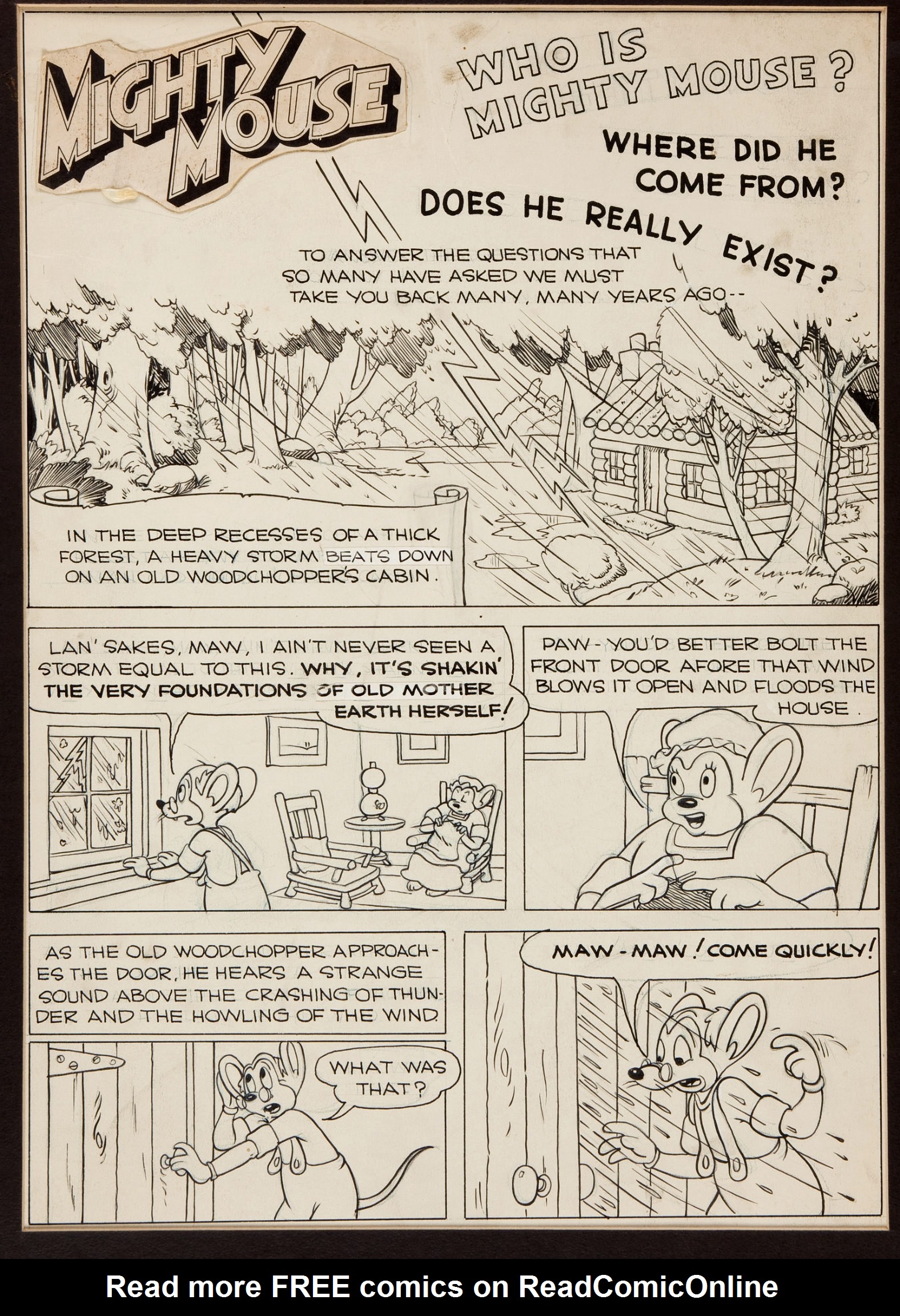 Read online Paul Terry's Mighty Mouse Comics comic -  Issue #25 - 39