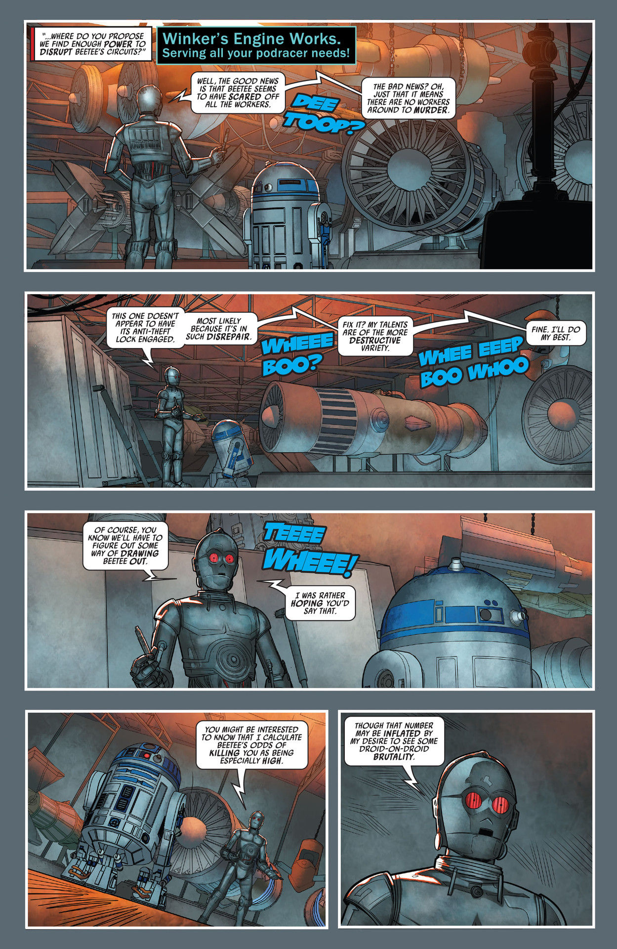 Read online Star Wars: Dark Droids - D-Squad comic -  Issue #2 - 7