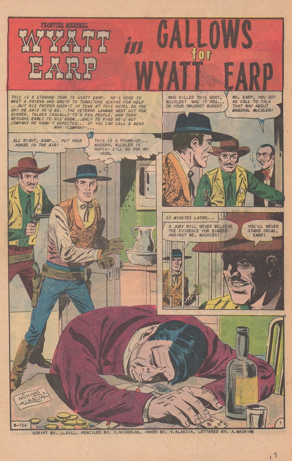 Read online Wyatt Earp Frontier Marshal comic -  Issue #70 - 17