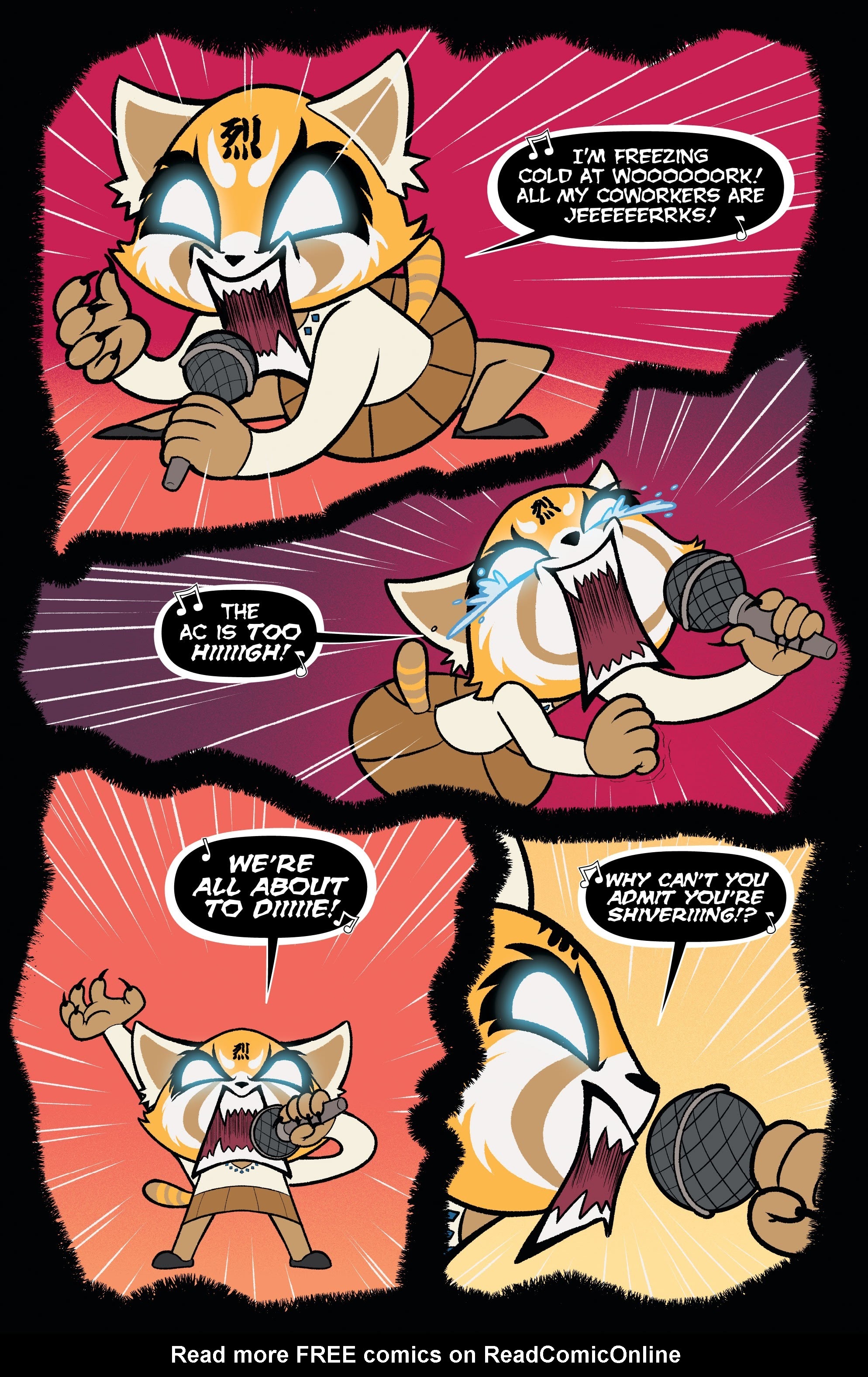 Read online Aggretsuko comic -  Issue #5 - 16