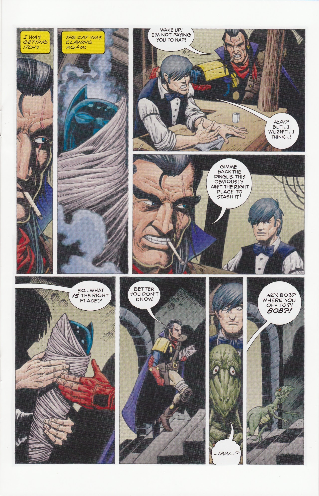 Read online GrimJack: The Manx Cat comic -  Issue #3 - 13