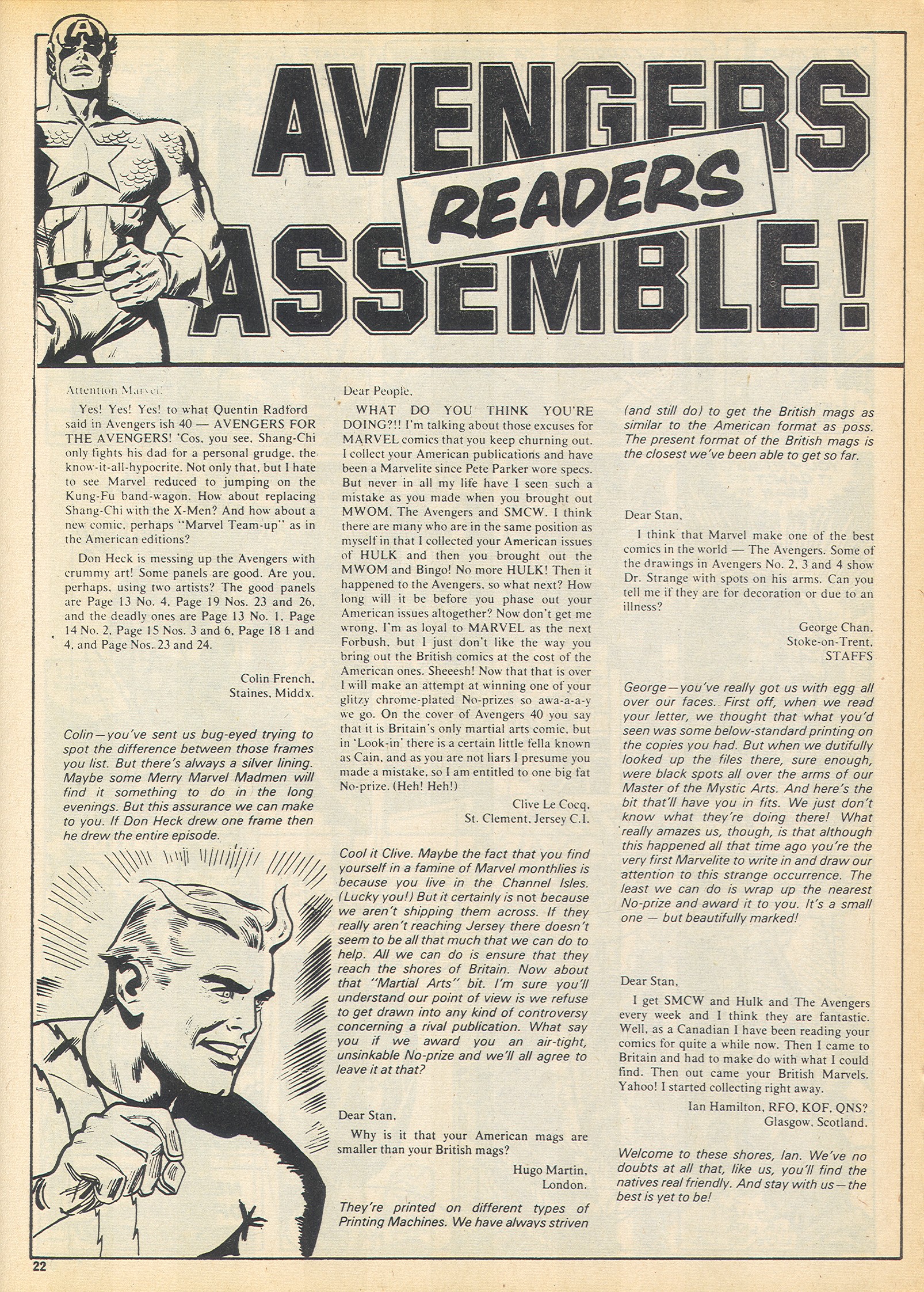 Read online The Avengers (1973) comic -  Issue #67 - 22