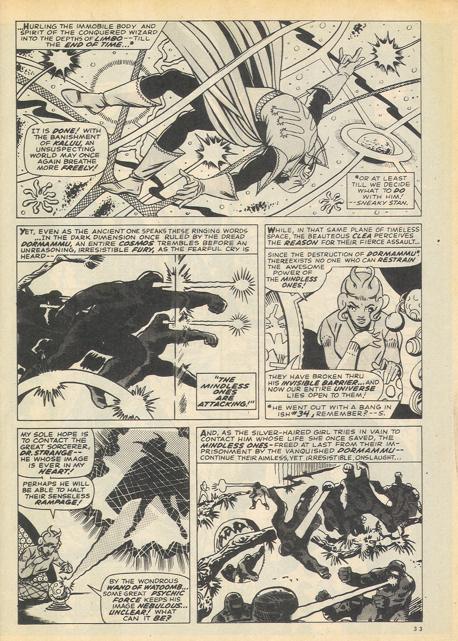 Read online The Avengers (1973) comic -  Issue #38 - 33